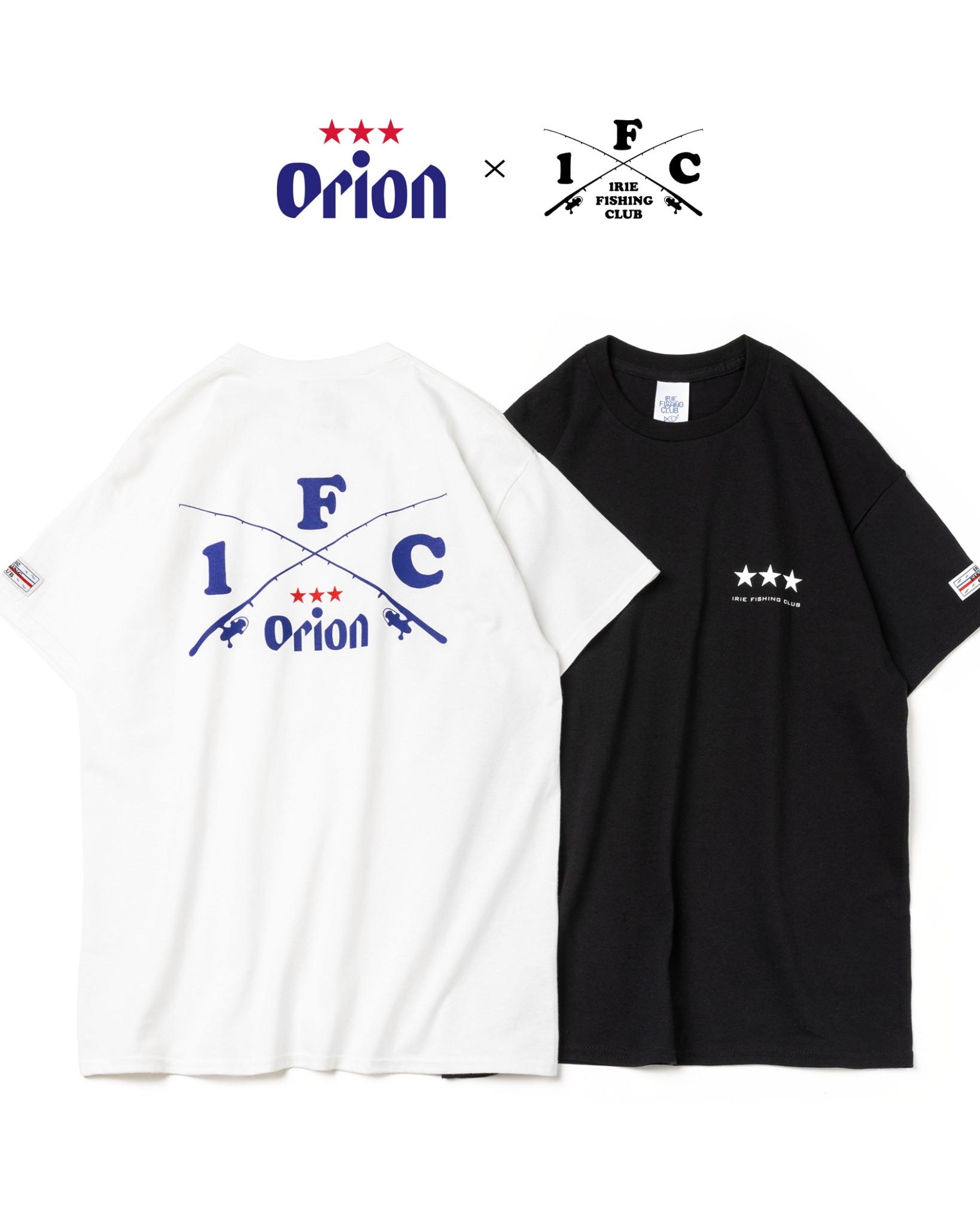 NEW ITEM】-I.F.C×ORION BEER CROSS ROD S/S TEE- | IRIE FISHING CLUB