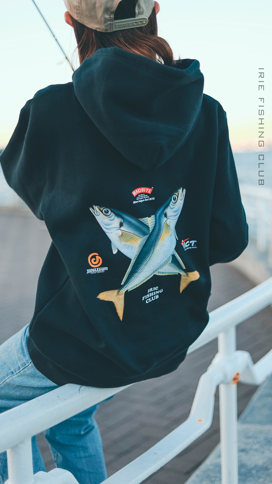 NEW ITEM】-FISHING VIBEZ HOODIE- | IRIE FISHING CLUB