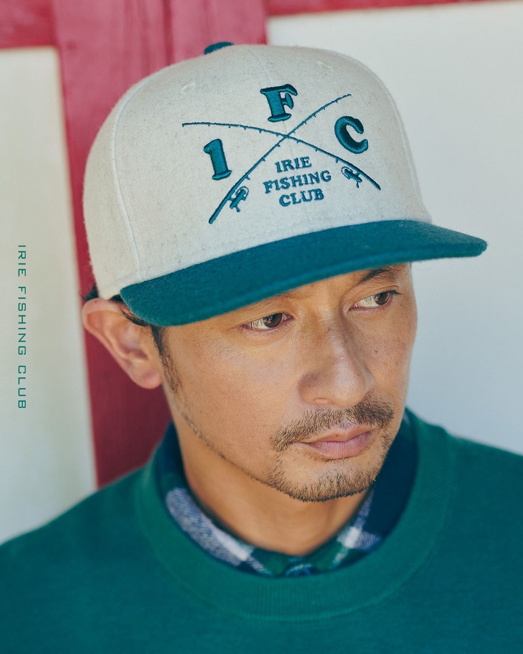 【NEW ITEM】-MELTON 2TONE CAP-