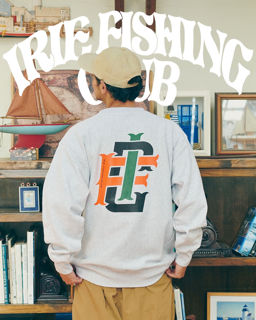 【NEW ITEM】-I.F.C LOGO CREW-