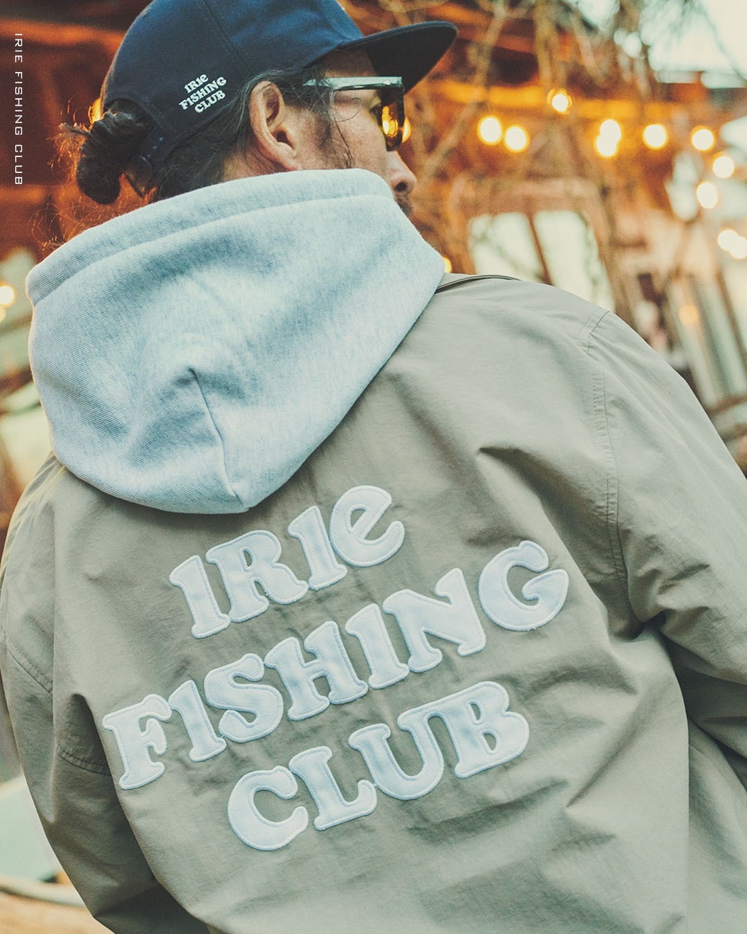 NEW ITEM】-TEXT LOGO COACH JACKET- | IRIE FISHING CLUB
