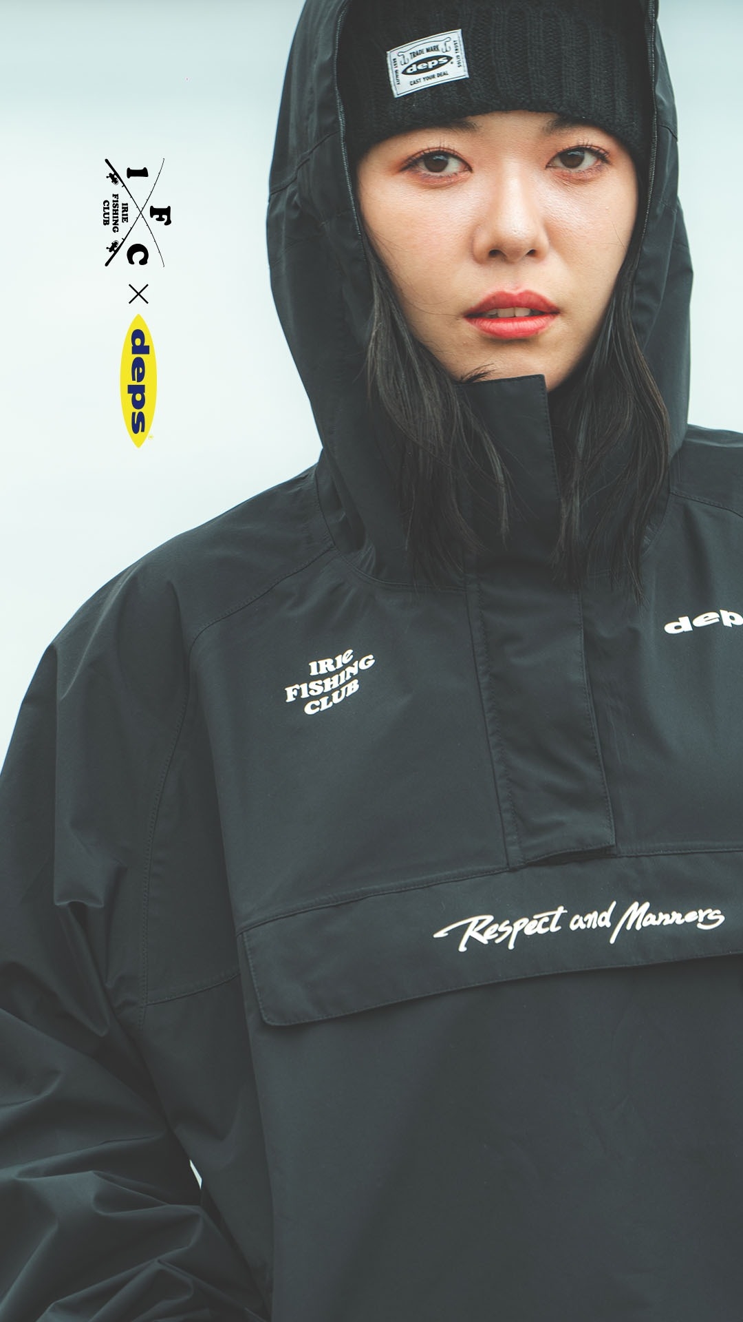 【NEW ITEM】-RESPECT & MANNERS  ANORAK JACKET-