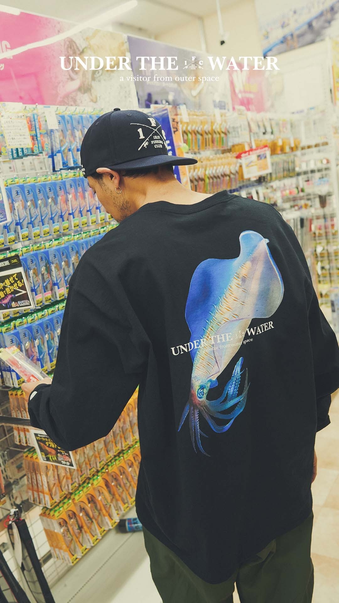 【NEW ITEM】-VISITOR FROM OUTER SPACE L/S TEE-
