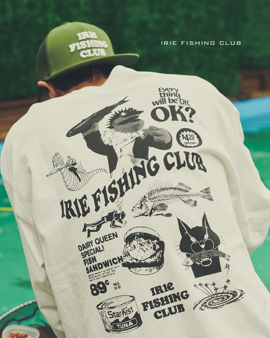 NEW ITEM】-COLLAGE L/S TEE- | IRIE FISHING CLUB