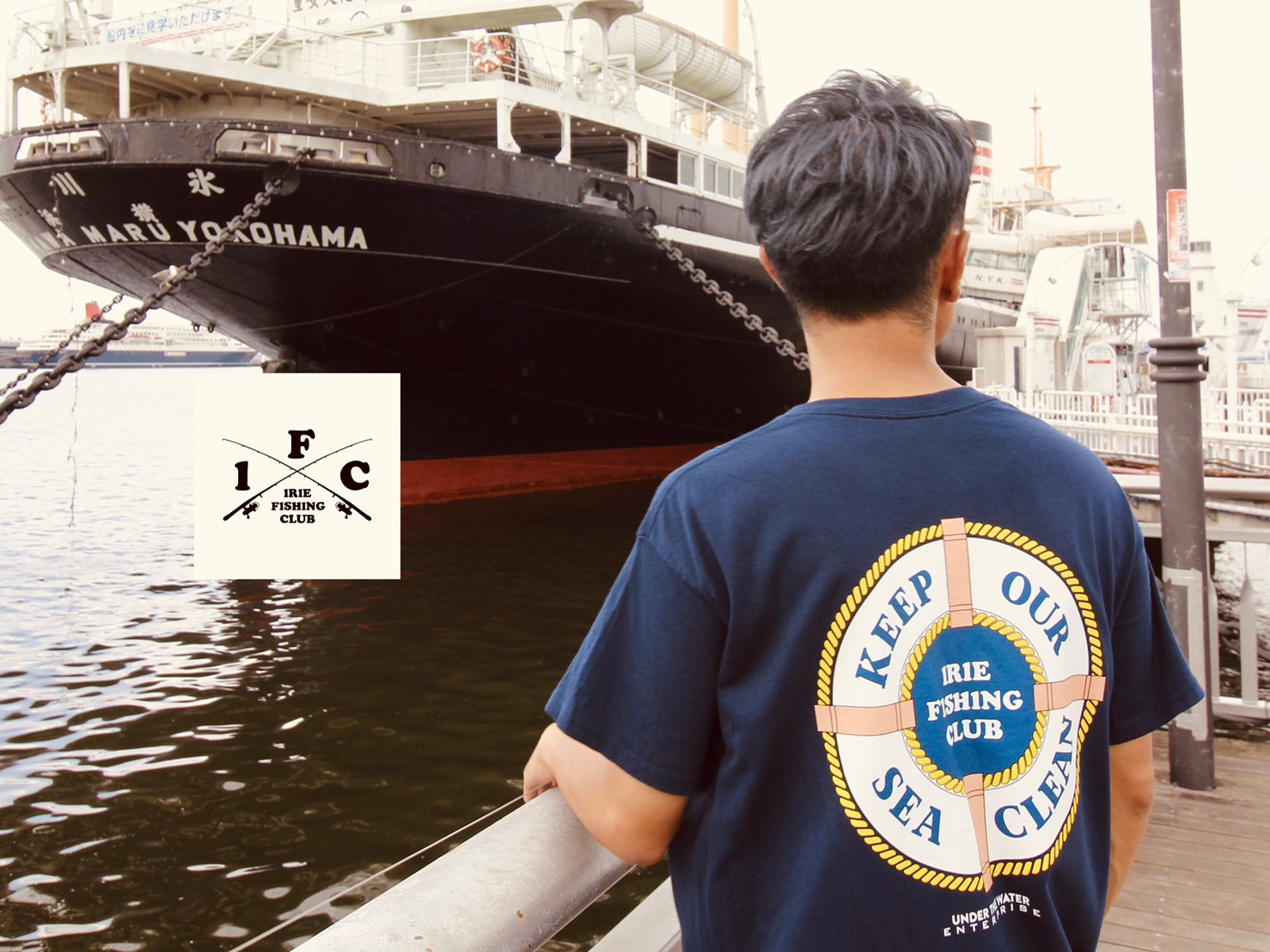 【NEW ITEM】-CLEAN OUR SEA TEE-