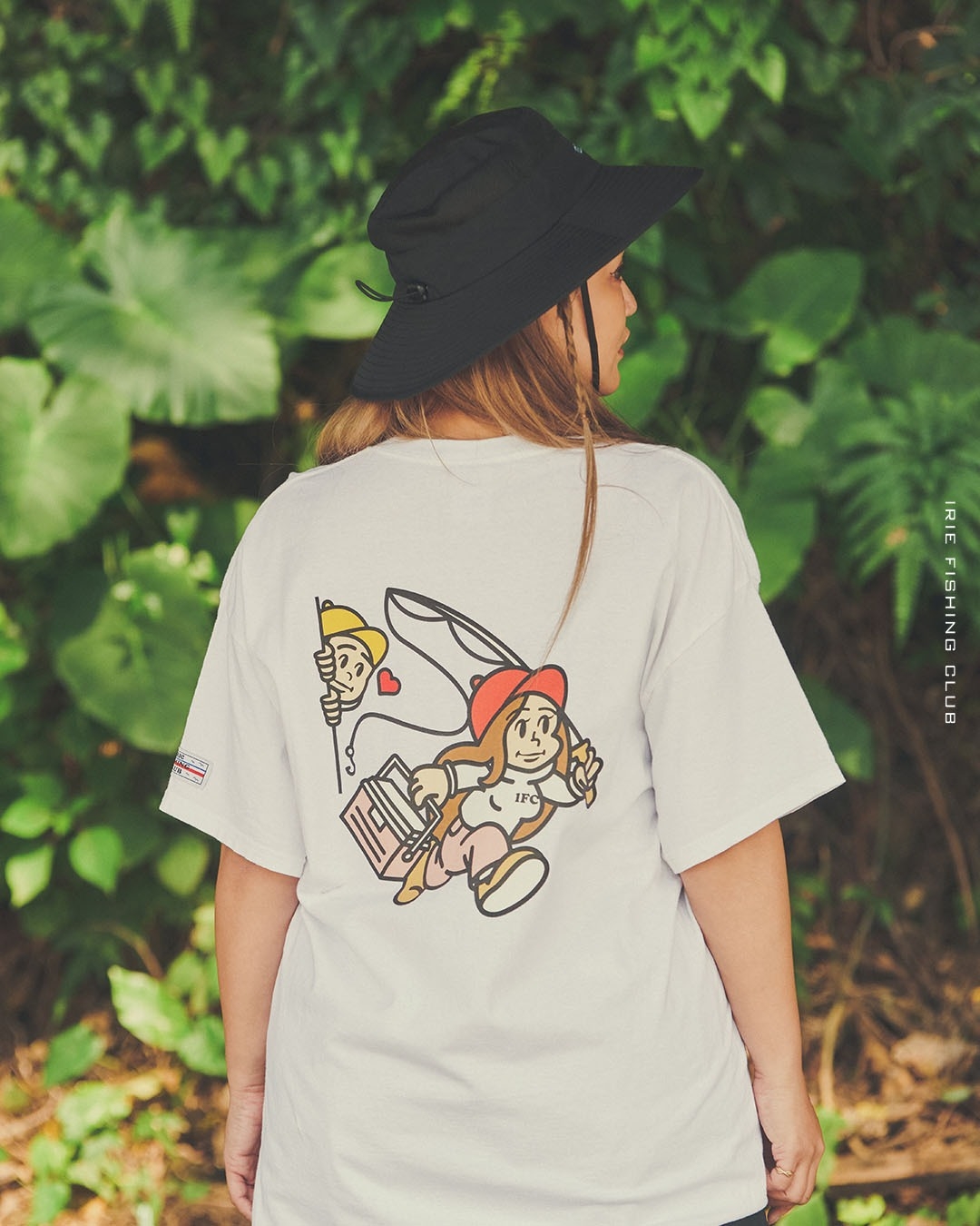 【NEW ITEM】-FISHING GIRL TEE-