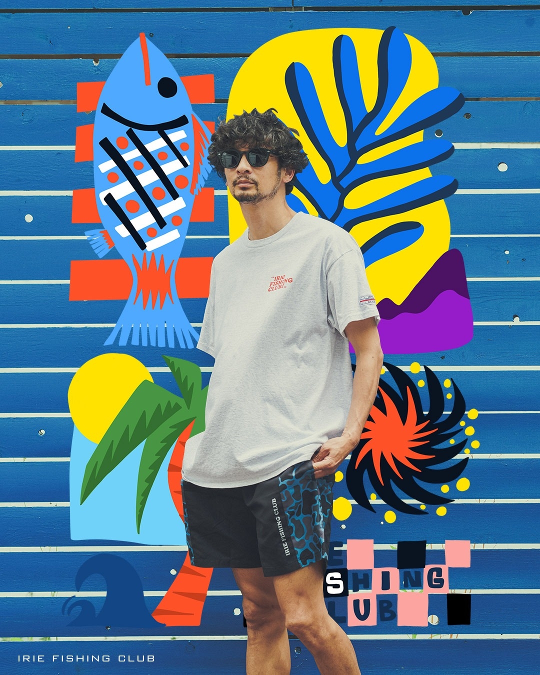 【NEW ITEM】-SUMMER FISH TEE-