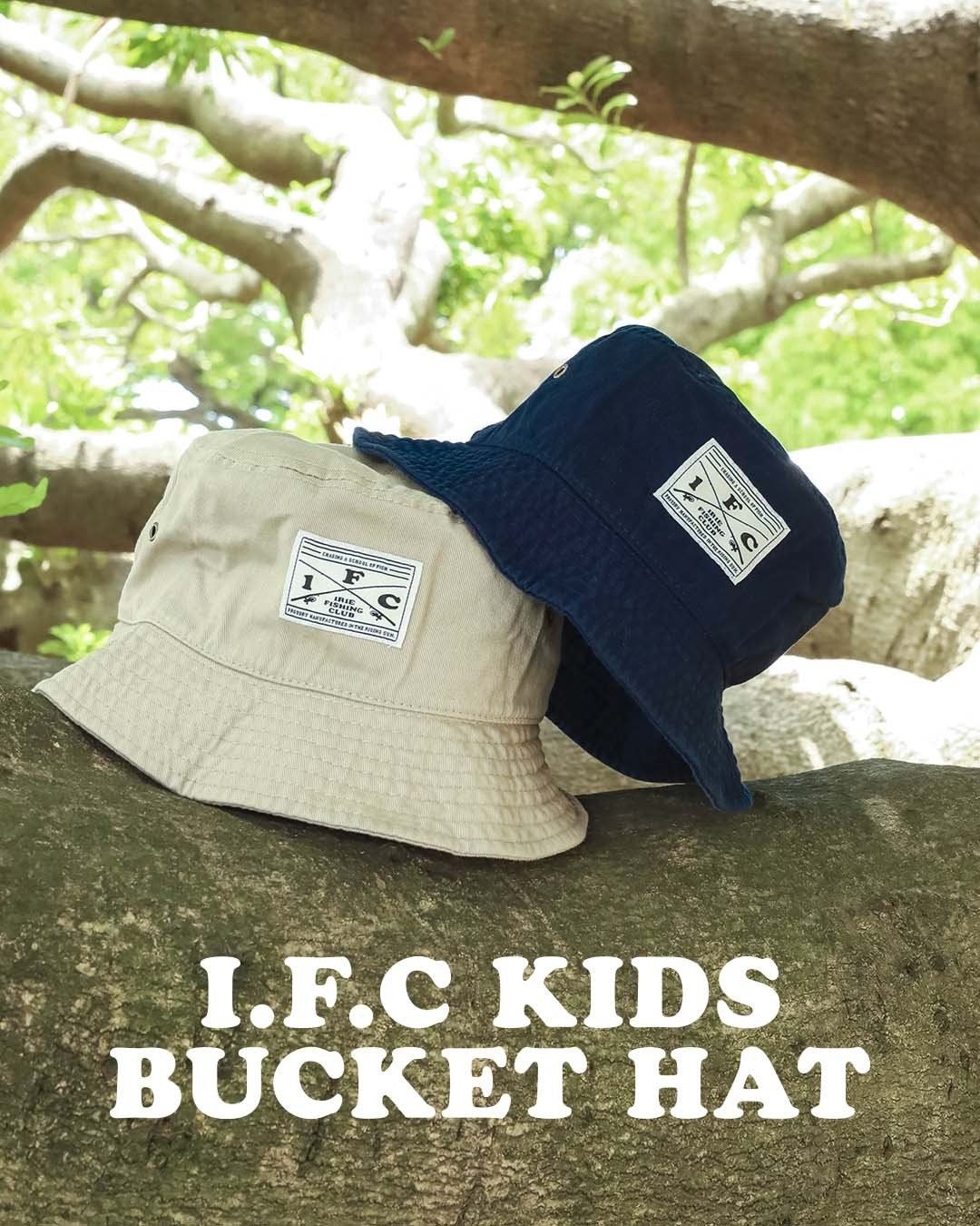 【NEW ITEM】-I.F.C KIDS BUCKET HAT-