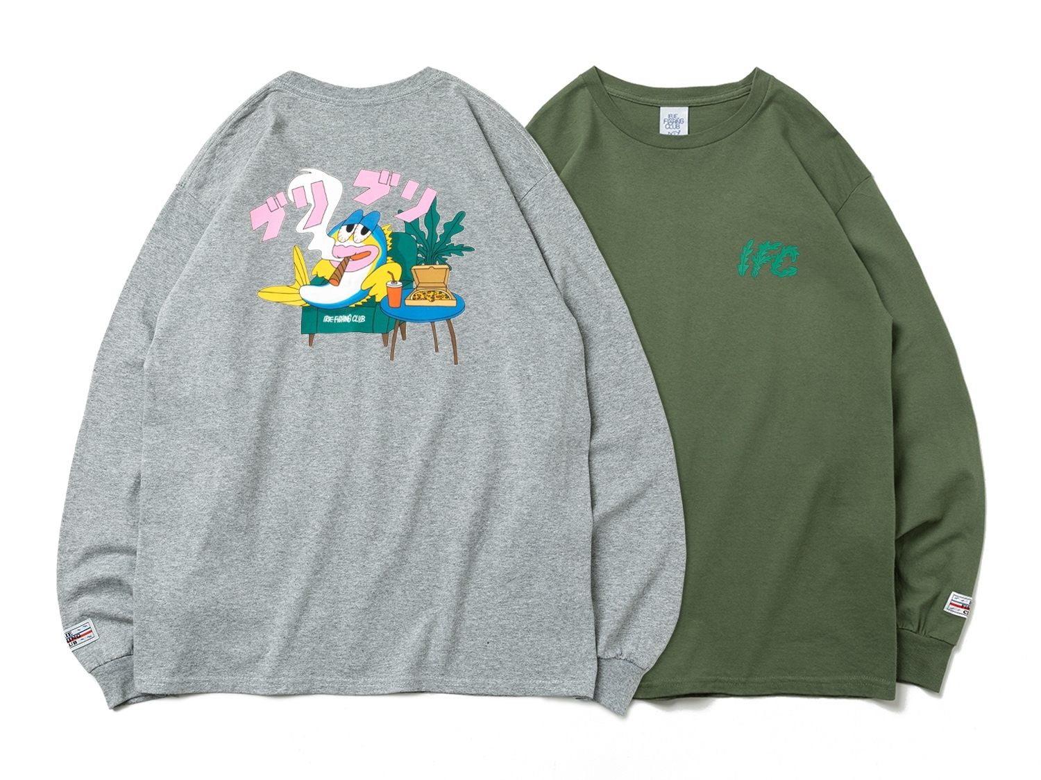 NEW ITEM】-ブリブリ L/S TEE- | IRIE FISHING CLUB