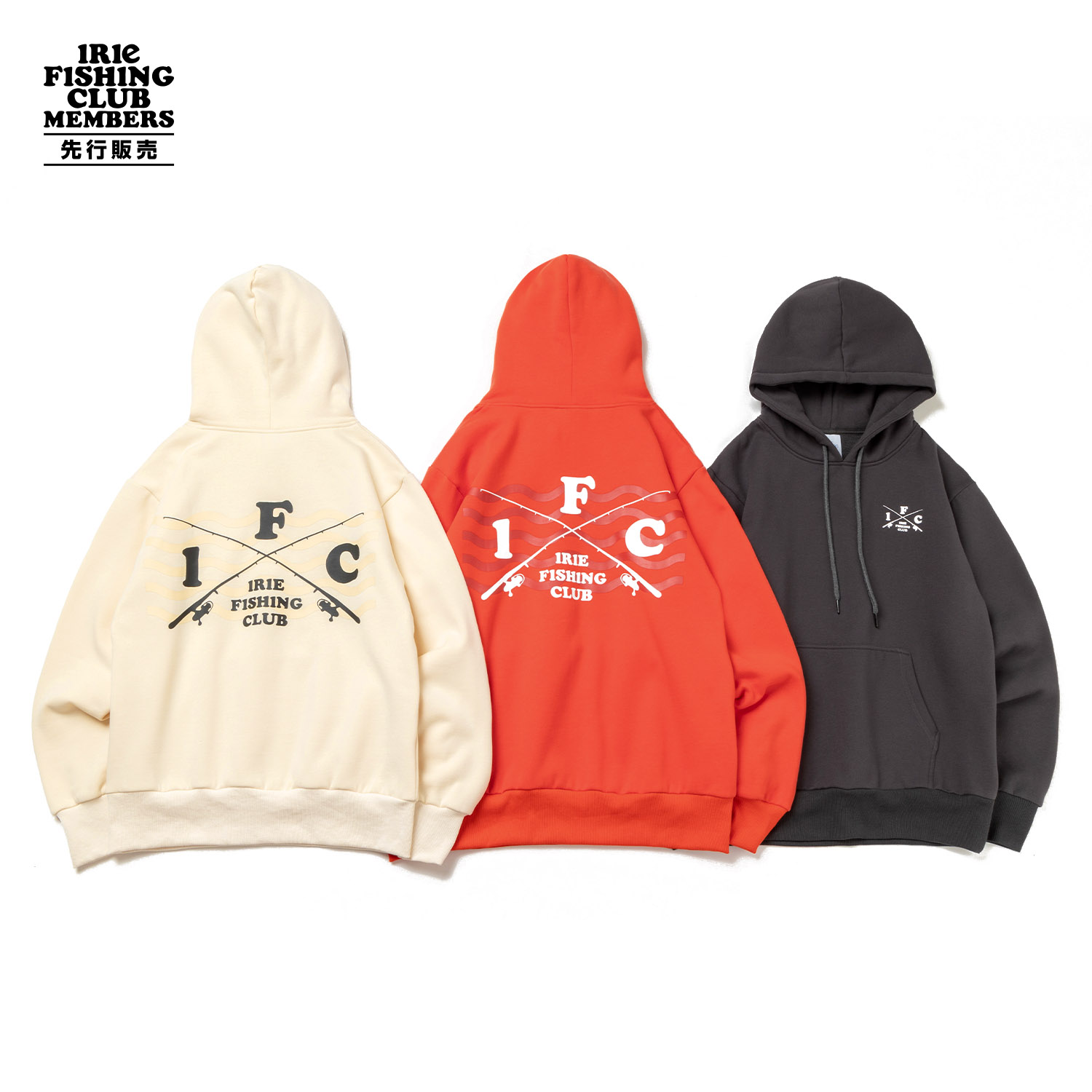 【IFCメンバーズ先行販売】-CROSS ROD HOODIE-