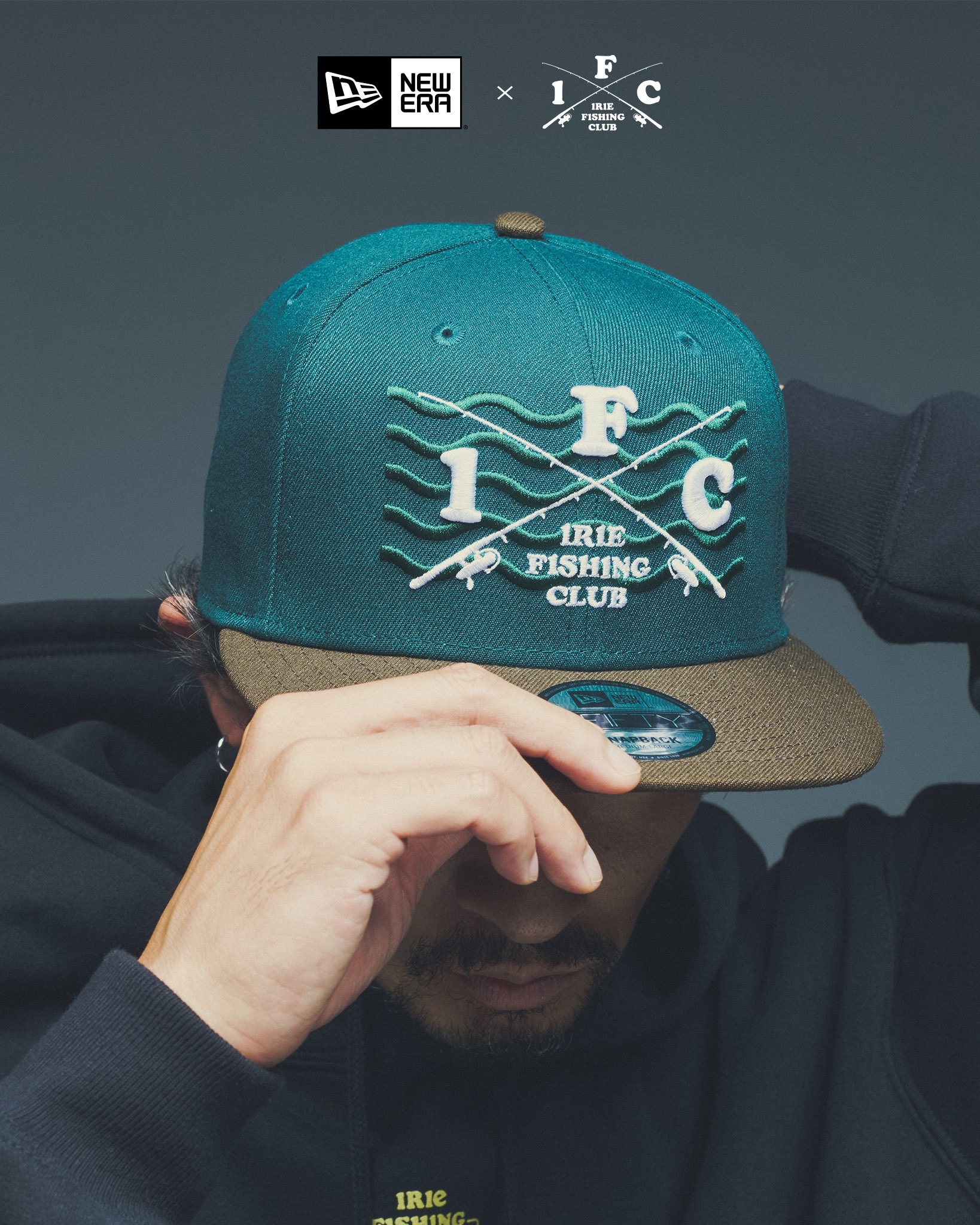 【NEW ITEM】-×NEW ERA 9FIFTY CROSS ROD WAVE CAP-