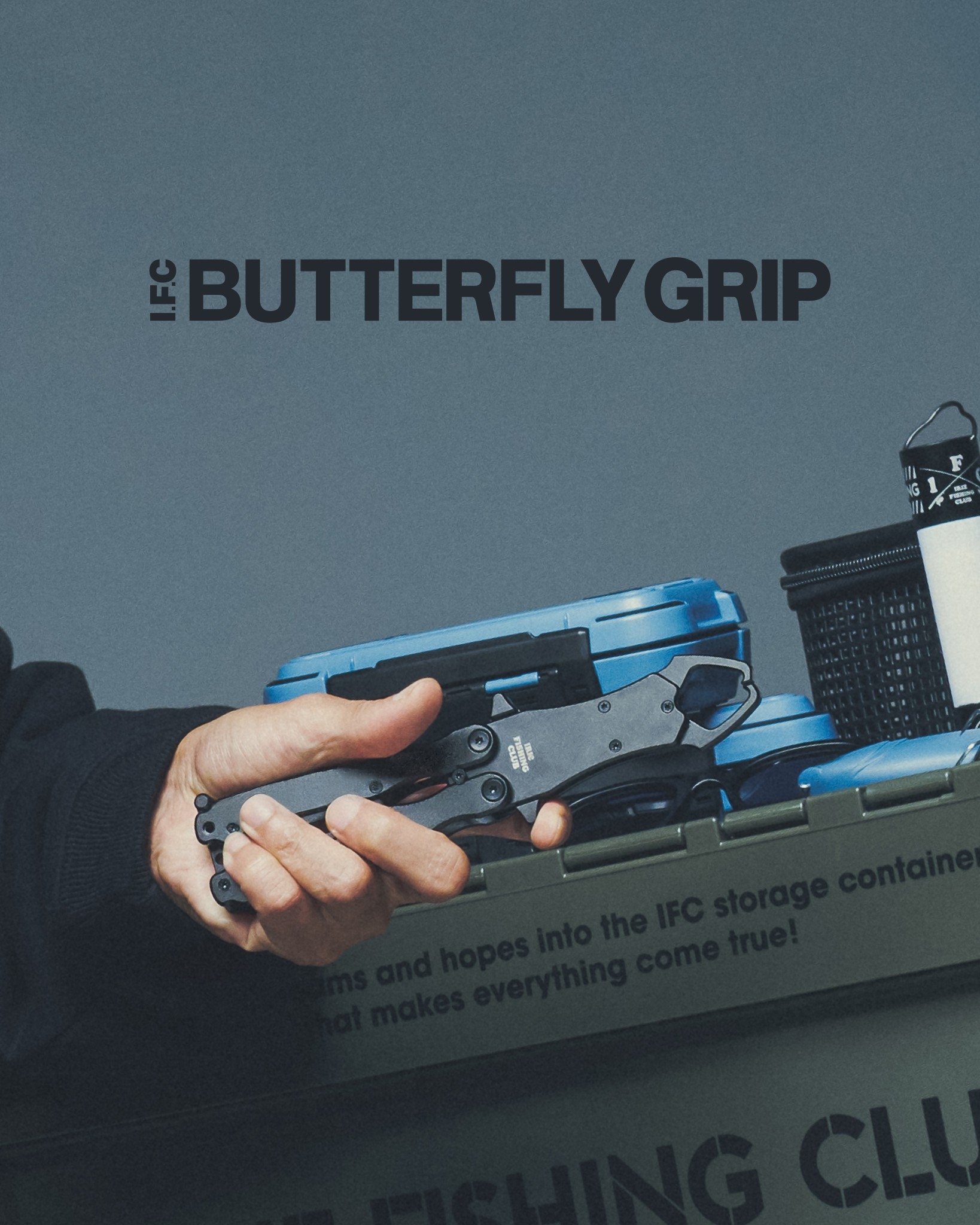 【NEW ITEM】-I.F.C BUTTERFLY GRIP-