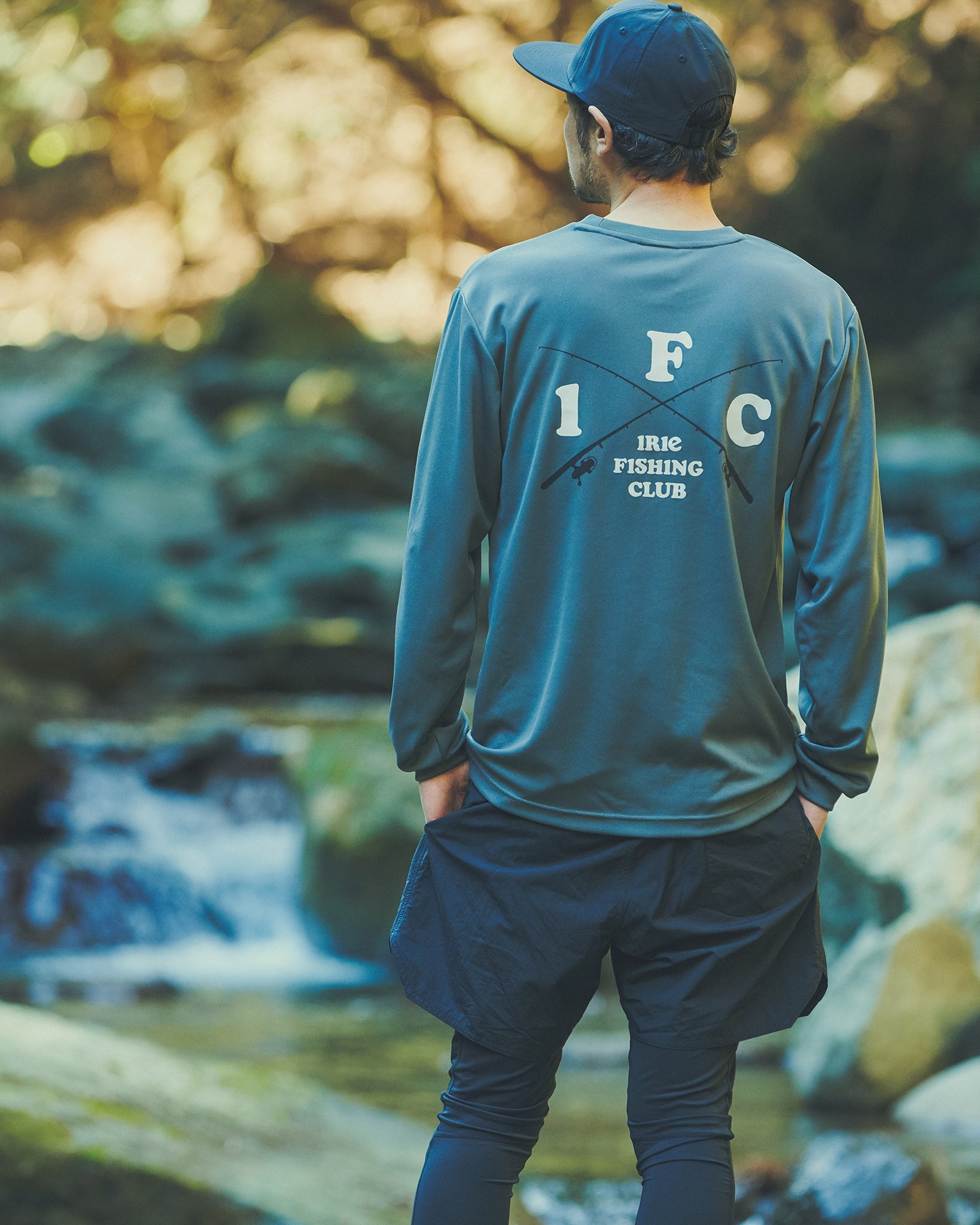 【NEW ITEM】-CROSS ROD DRYMESH L/S TEE-