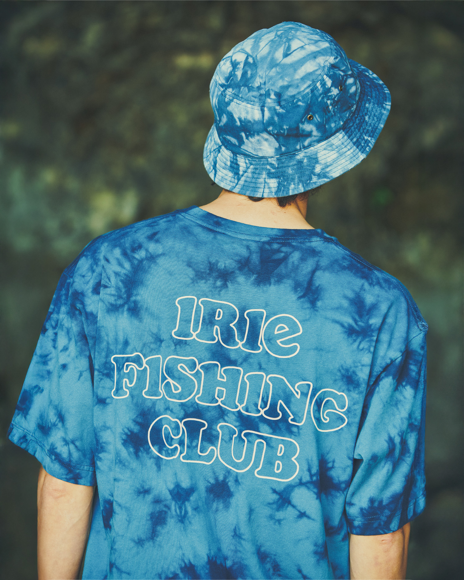 【NEW ITEM】-TEXT LOGO TIE DYE TEE-