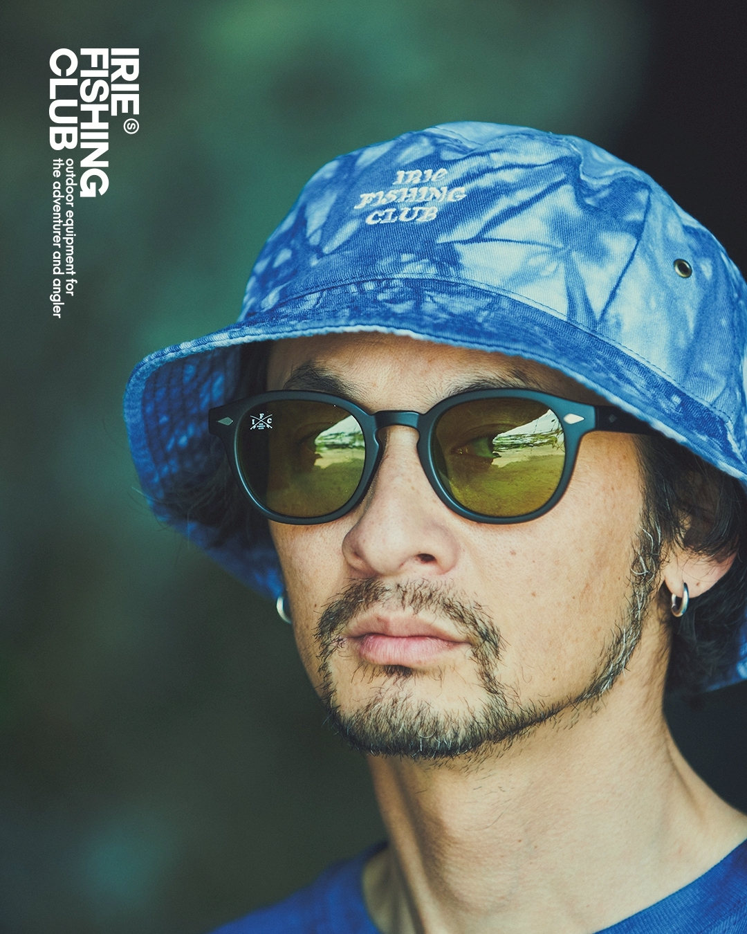 【NEW ITEM】-TEXT LOGO TIE DYE BUCKET HAT-