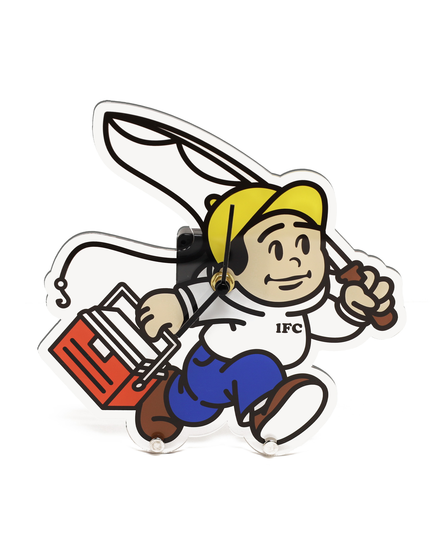 【NEW ITEM】-FISHING BOY ACRYLIC CLOCK-