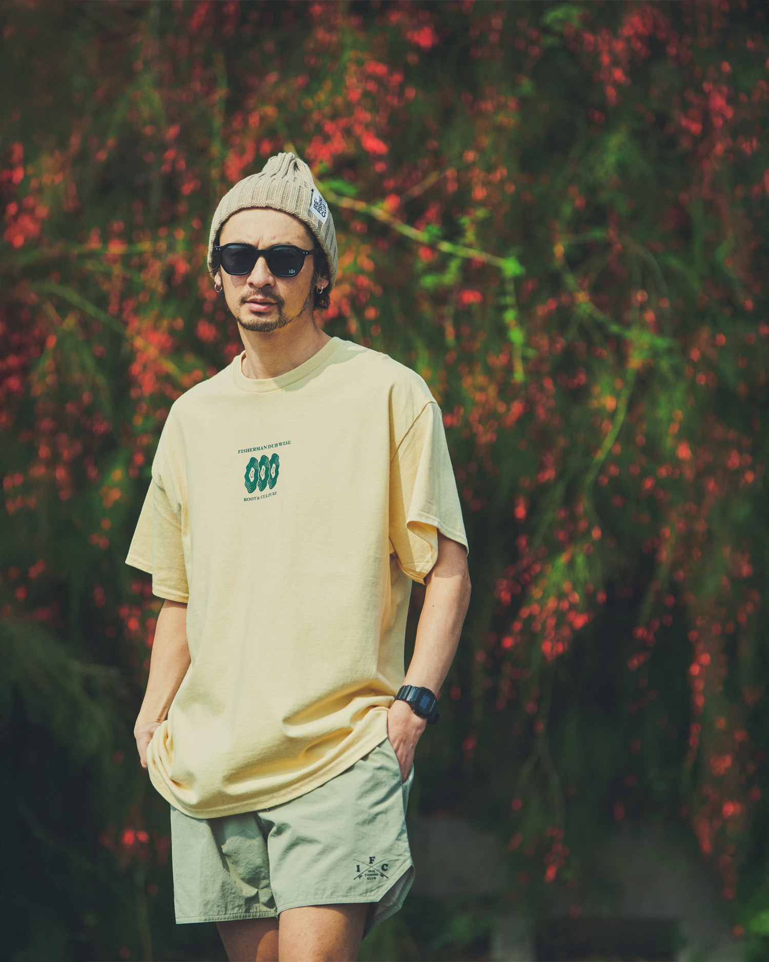 【NEW ITEM】-FISHERMAN DUB WISE TEE-