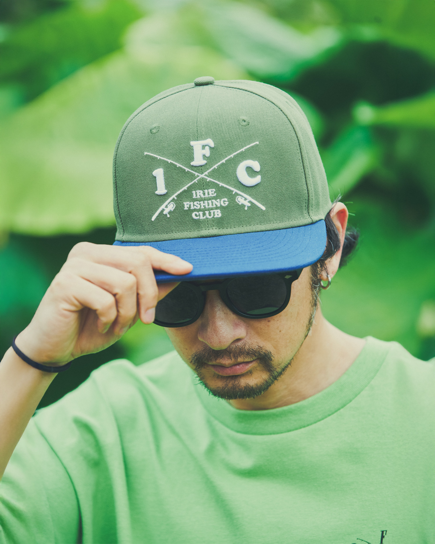 【NEW ITEM】-CROSS ROD 2TONE CAP-