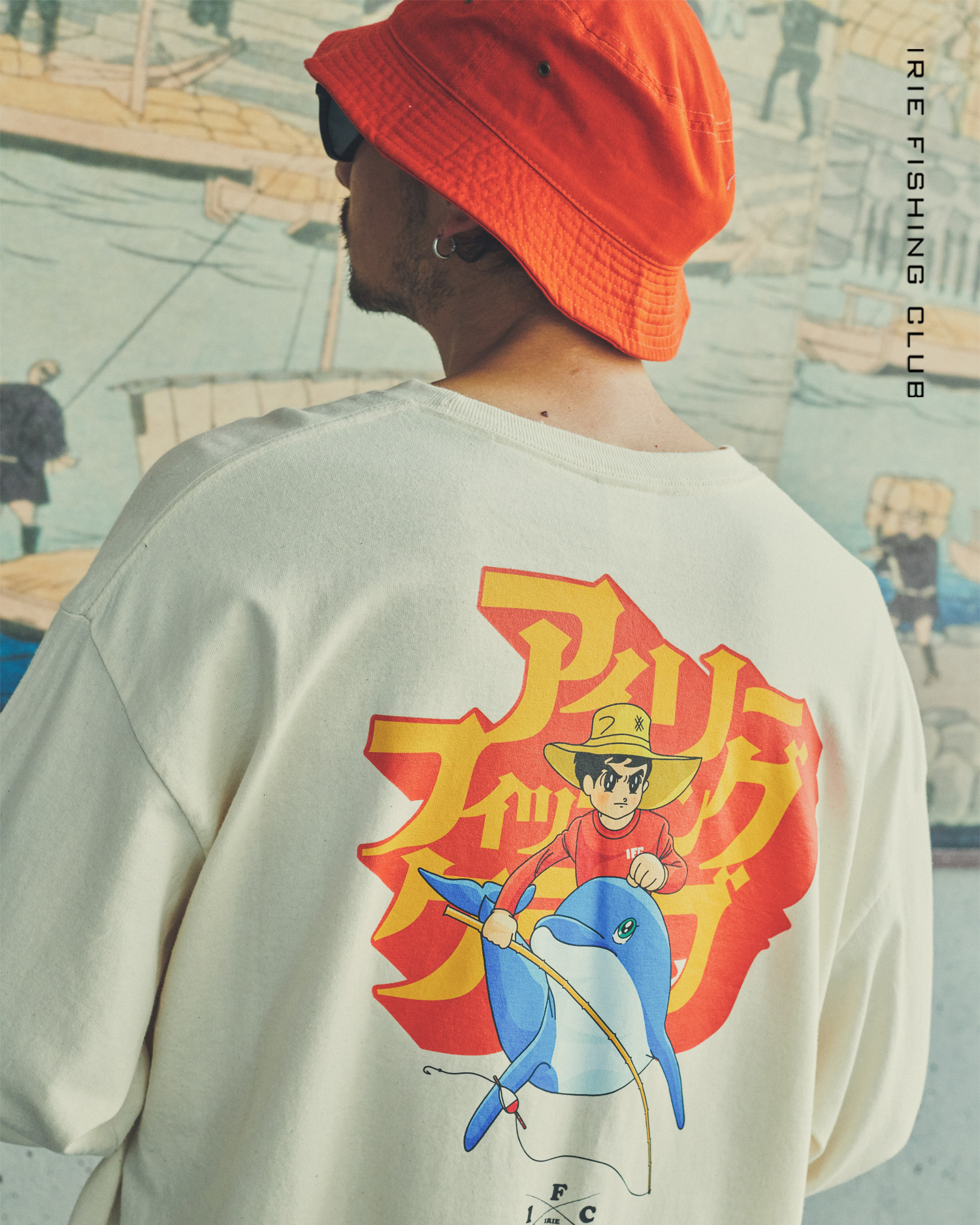 NEW ITEM】-RETRO FISHING BOY L/S TEE- | IRIE FISHING CLUB