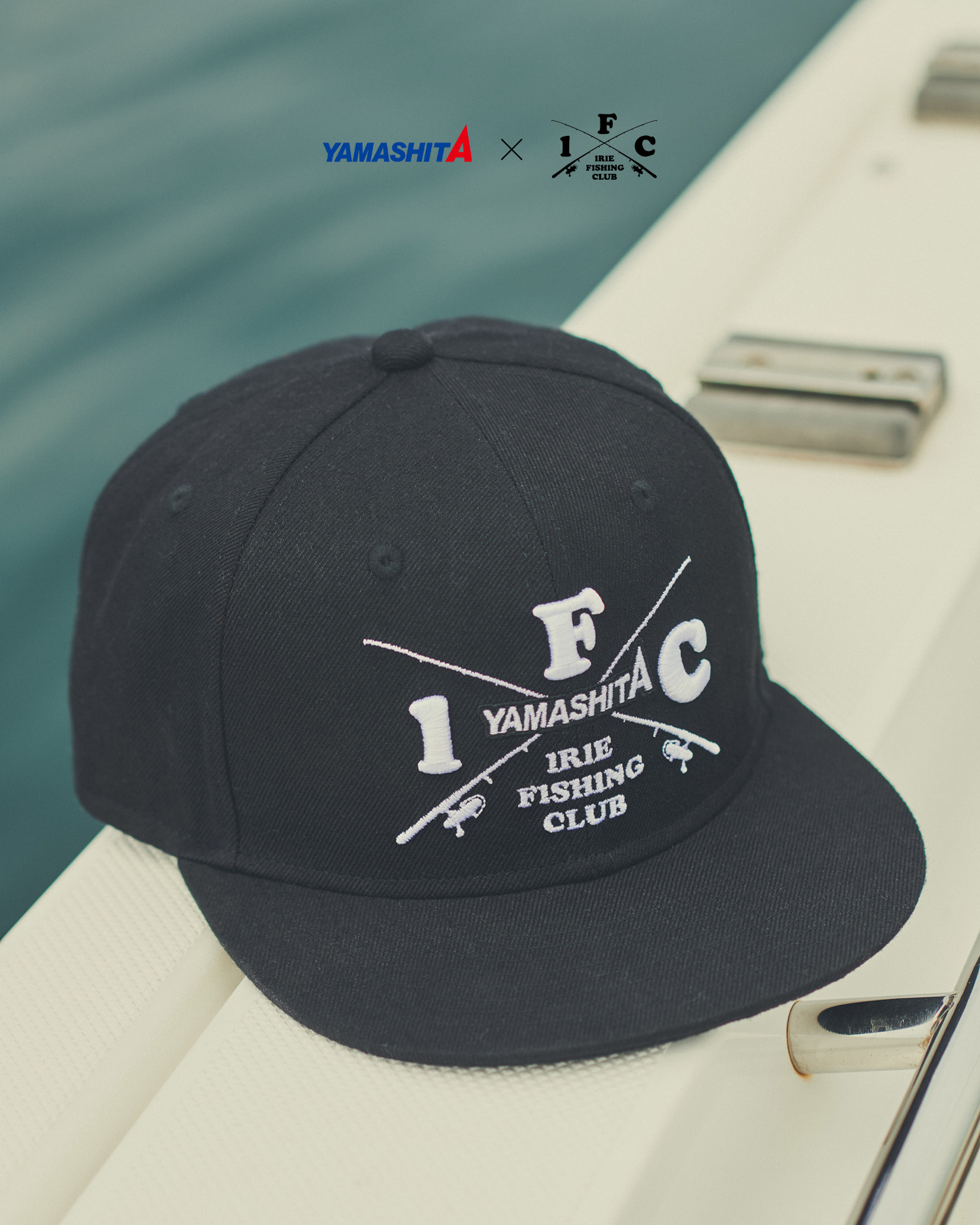 【NEW ITEM】YAMASHITA × IRIE FISHING CLUB -CROSS EMBLEM CAP-