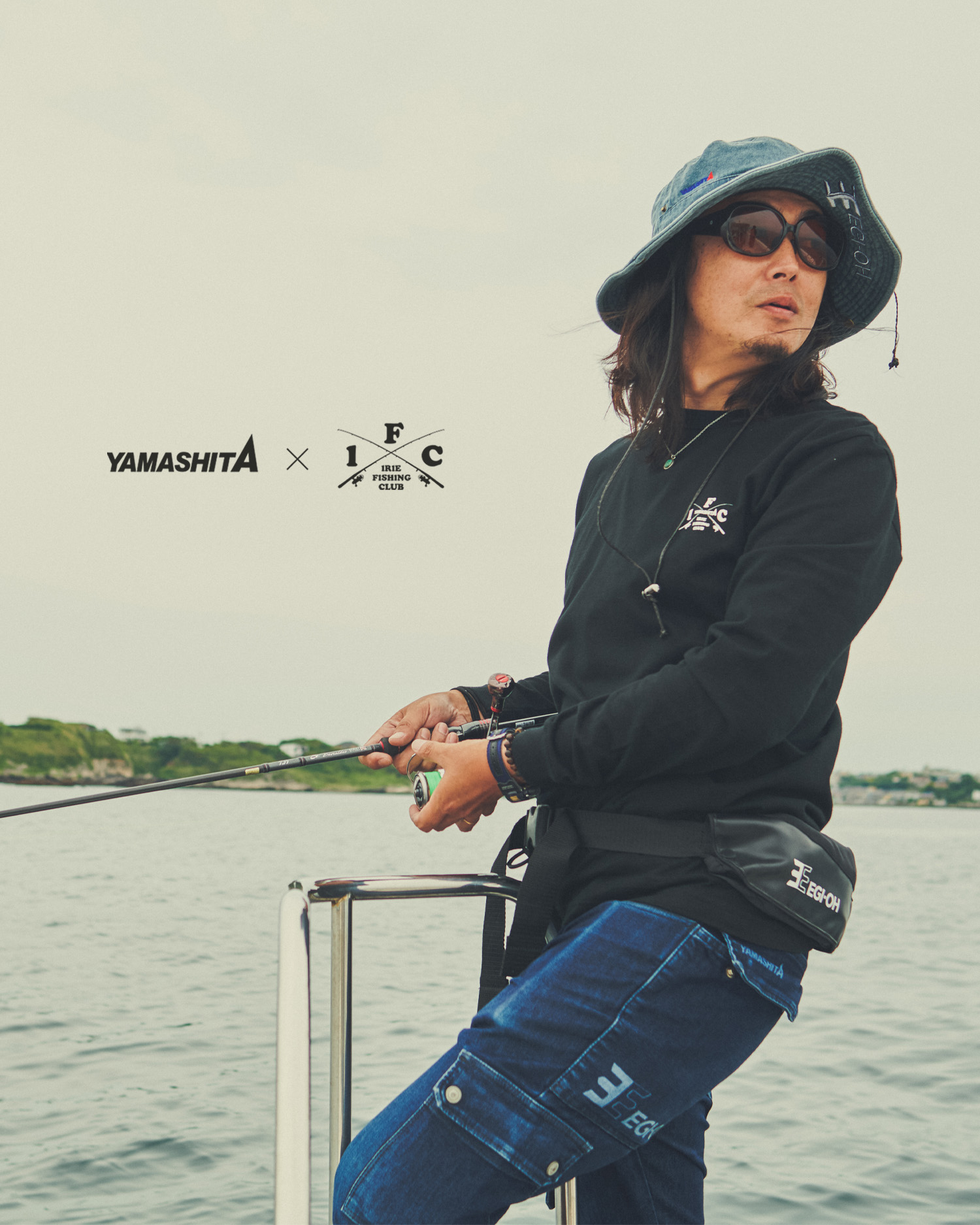 【NEW ITEM】YAMASHITA × IRIE FISHING CLUB -AORI COSMIC INK L/S TEE-