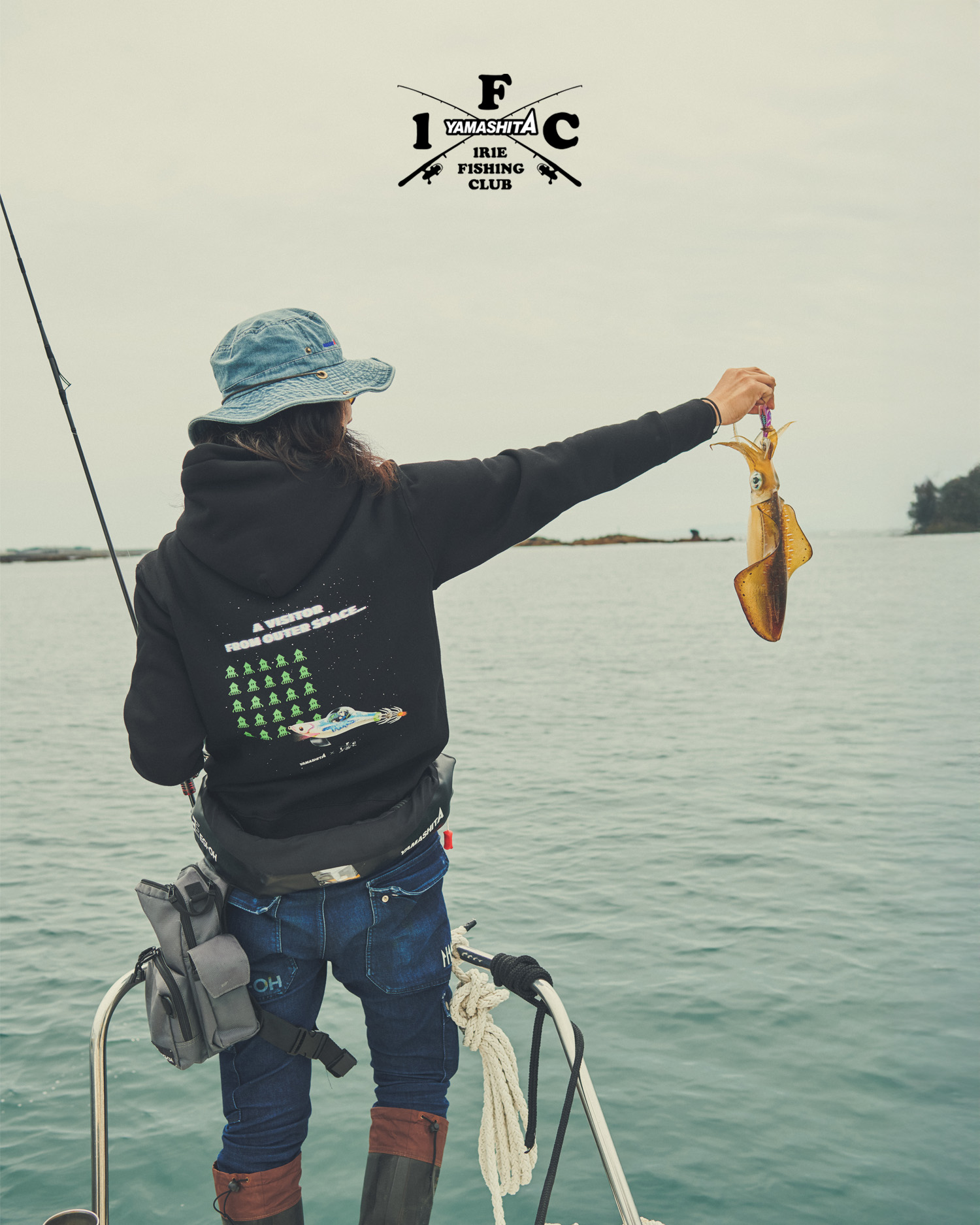 【NEW ITEM】YAMASHITA × IRIE FISHING CLUB -OUTER SPACE HOODIE-