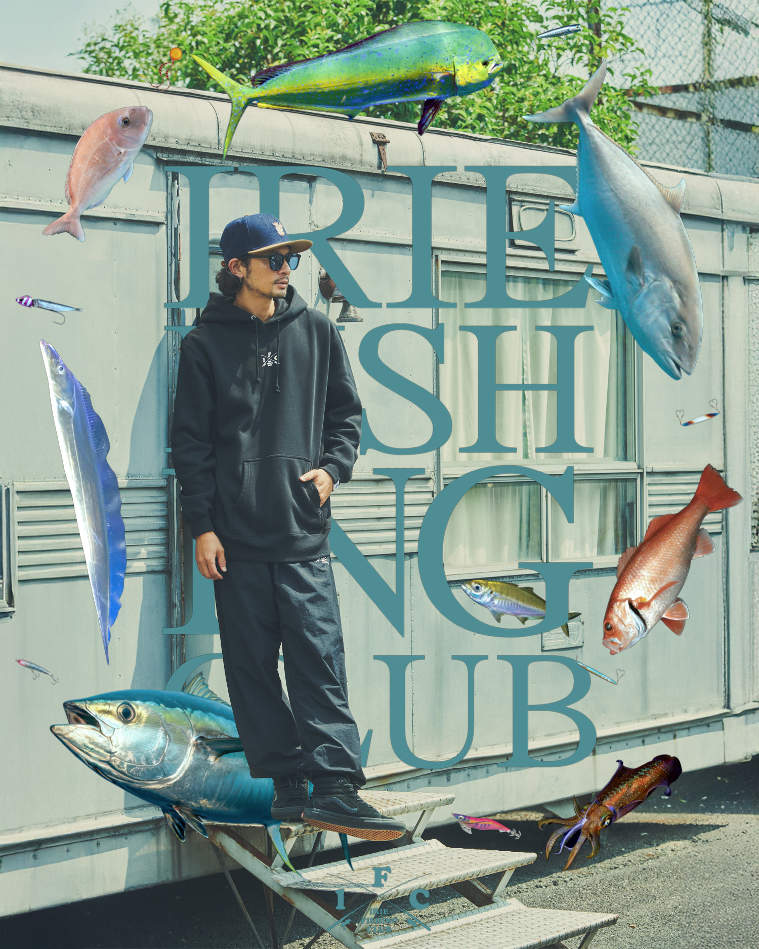 【NEW ITEM】-CIRCLE OF FISH HODDIE-