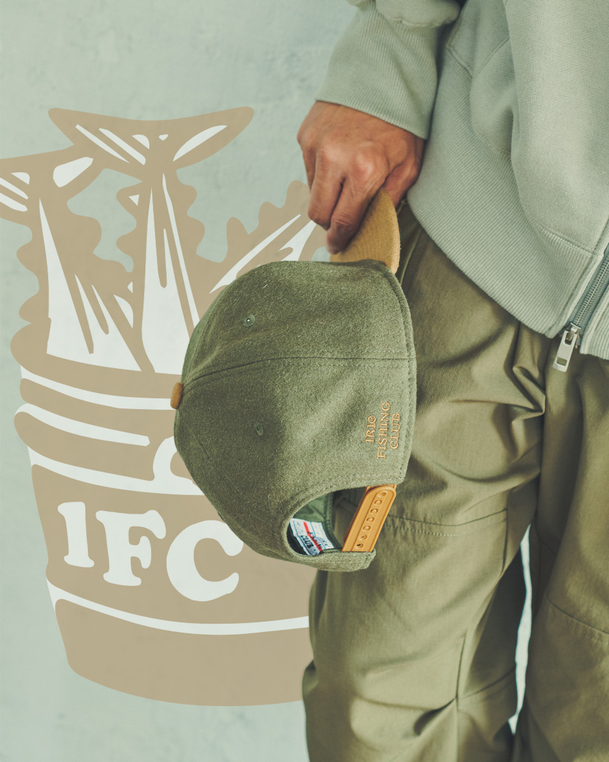 【NEW ITEM】-GOOD CATCH MELTON CAP-