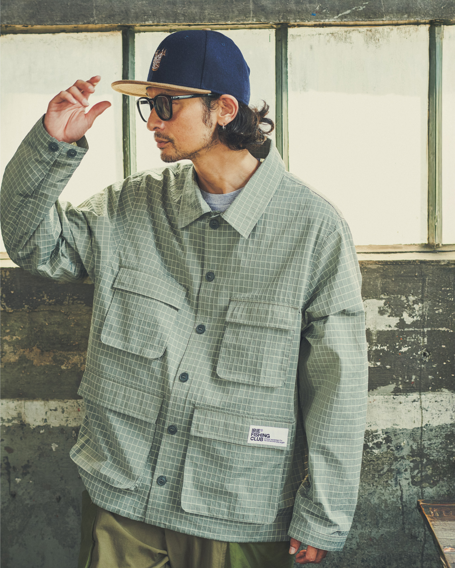 【NEW ITEM】-GRID UTILITY JACKET-
