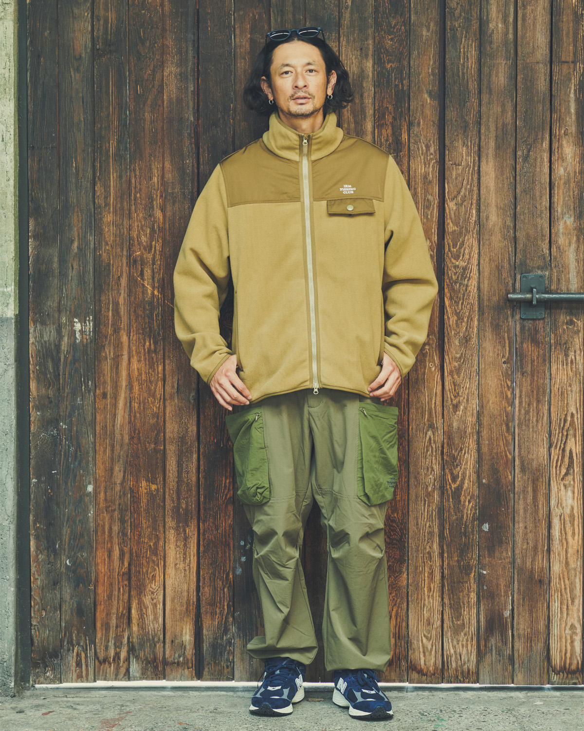 【NEW ITEM】-FISHERMAN FLEECE ZIP JACKET-