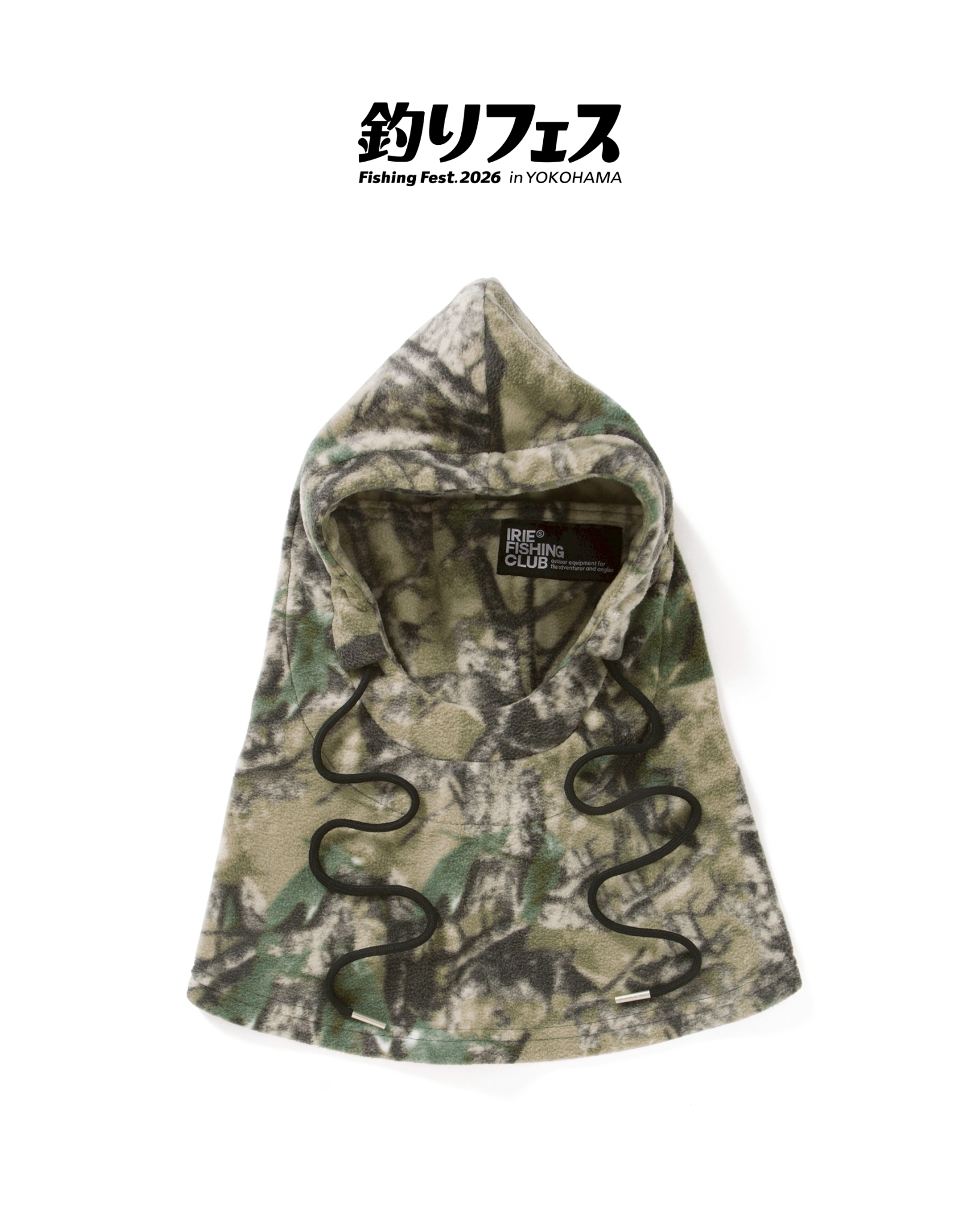 【釣りフェス2026販売アイテム】-I.F.C FLEECE HOOD-