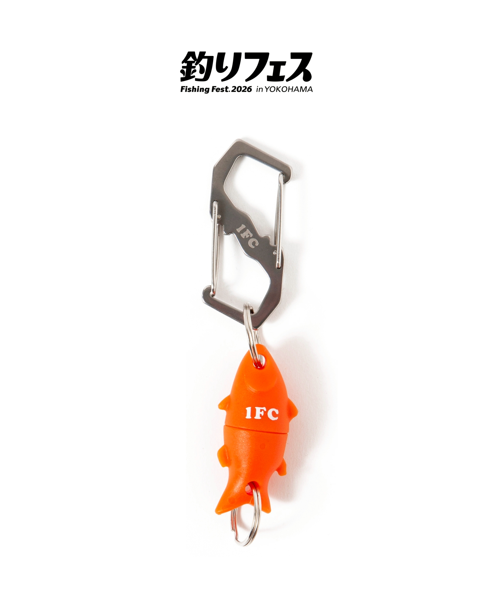 【釣りフェス2026販売アイテム】-FISH MAGNET CARABINER SET-