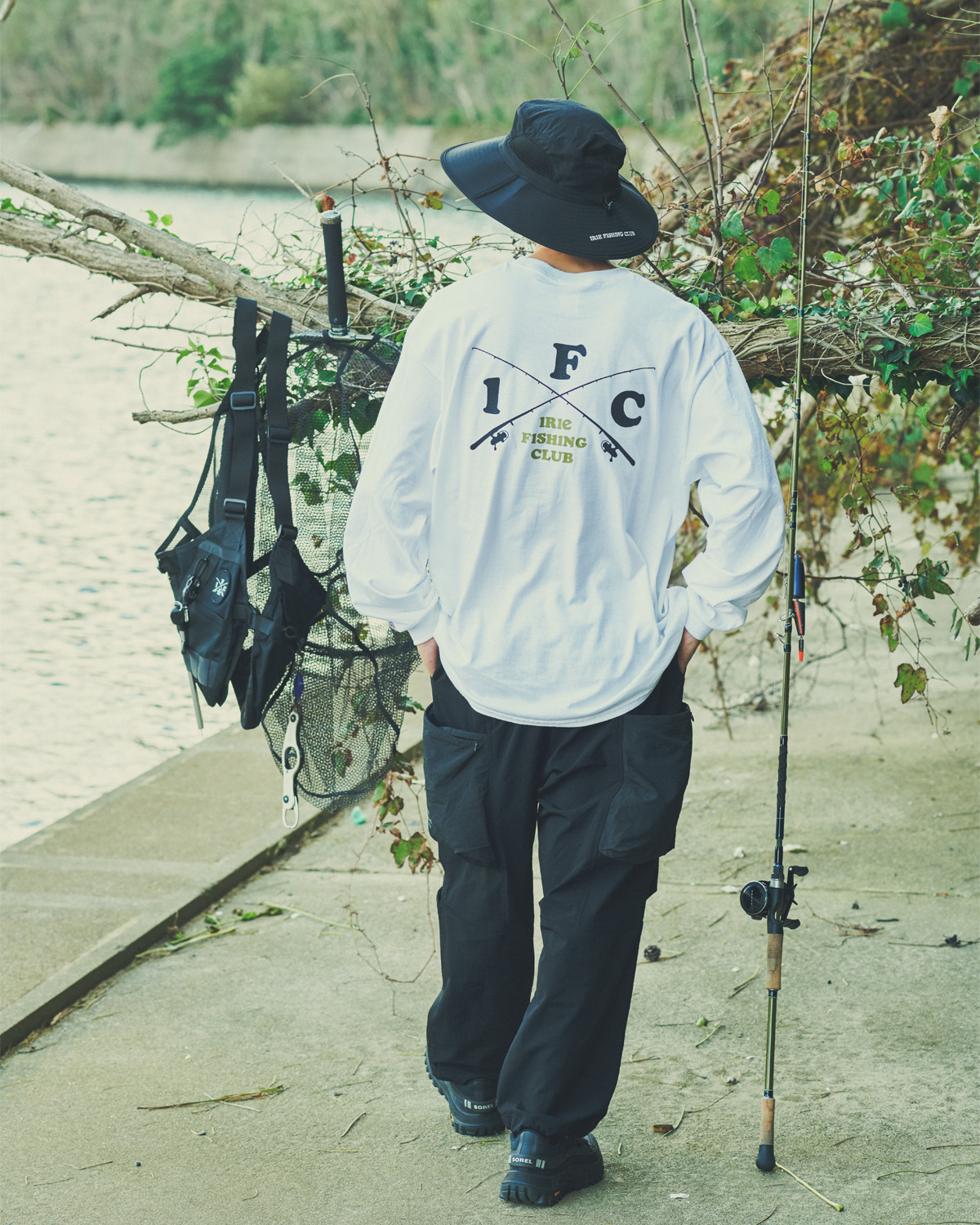 【NEW ITEM】-CROSS ROD L/S TEE -