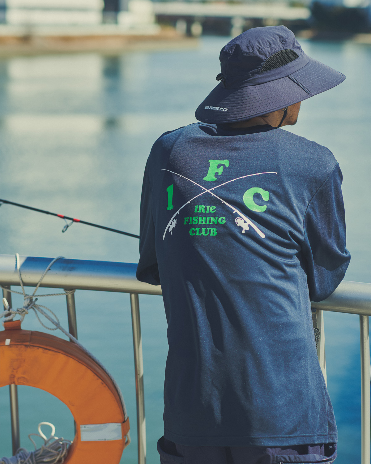 【NEW ITEM】-CROSS ROD DRY L/S TEE-