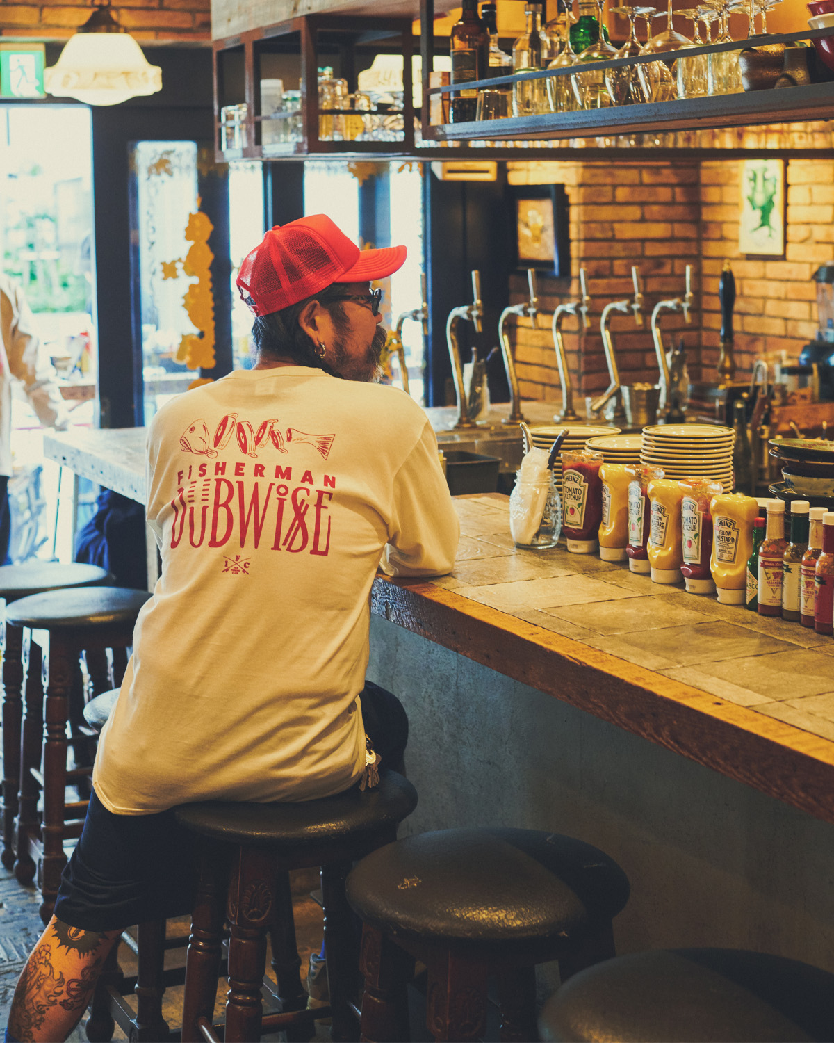 【NEW ITEM】-DUB WISE 3/4 TEE-