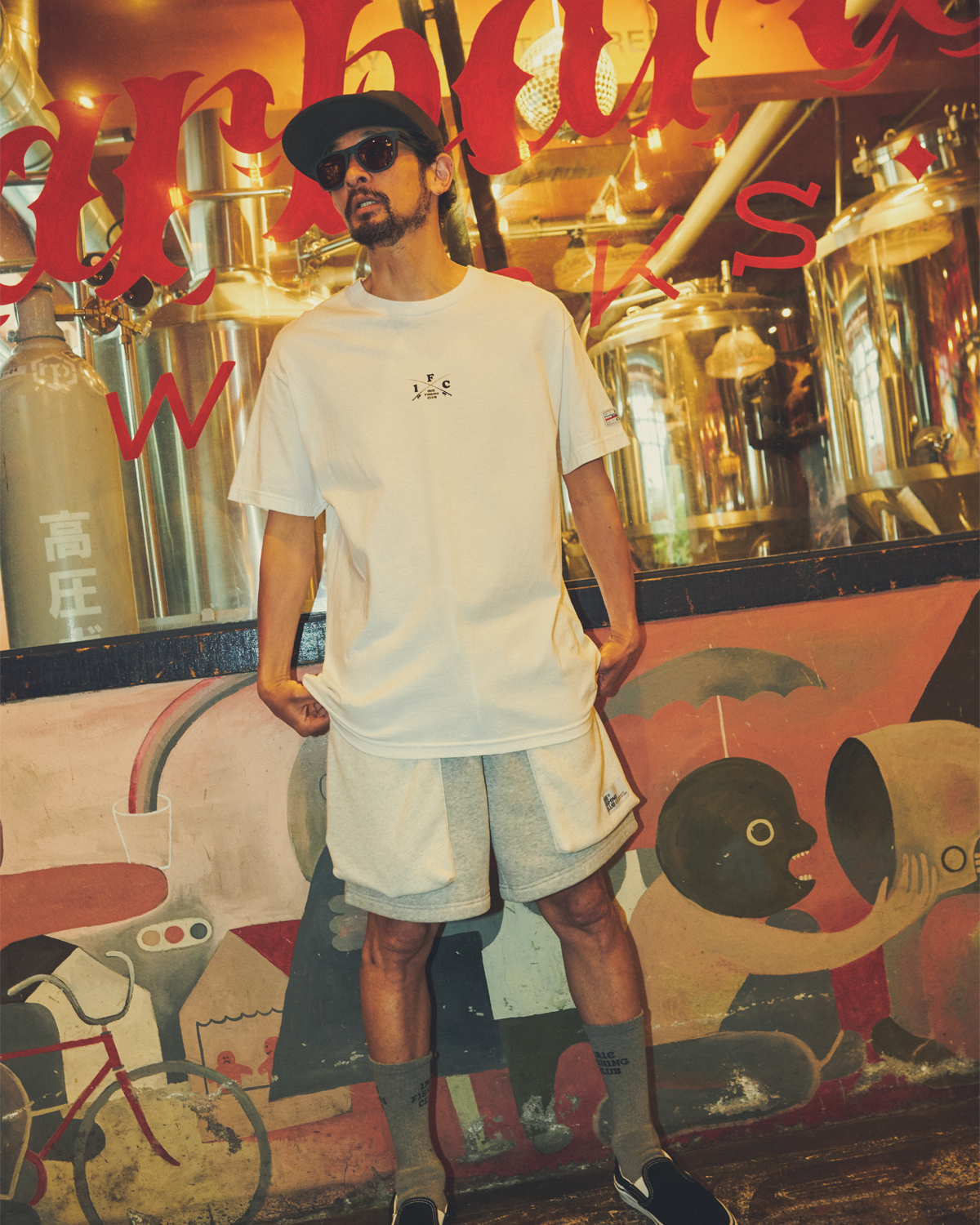 【NEW ITEM】-CIRCLE OF FISH TEE-