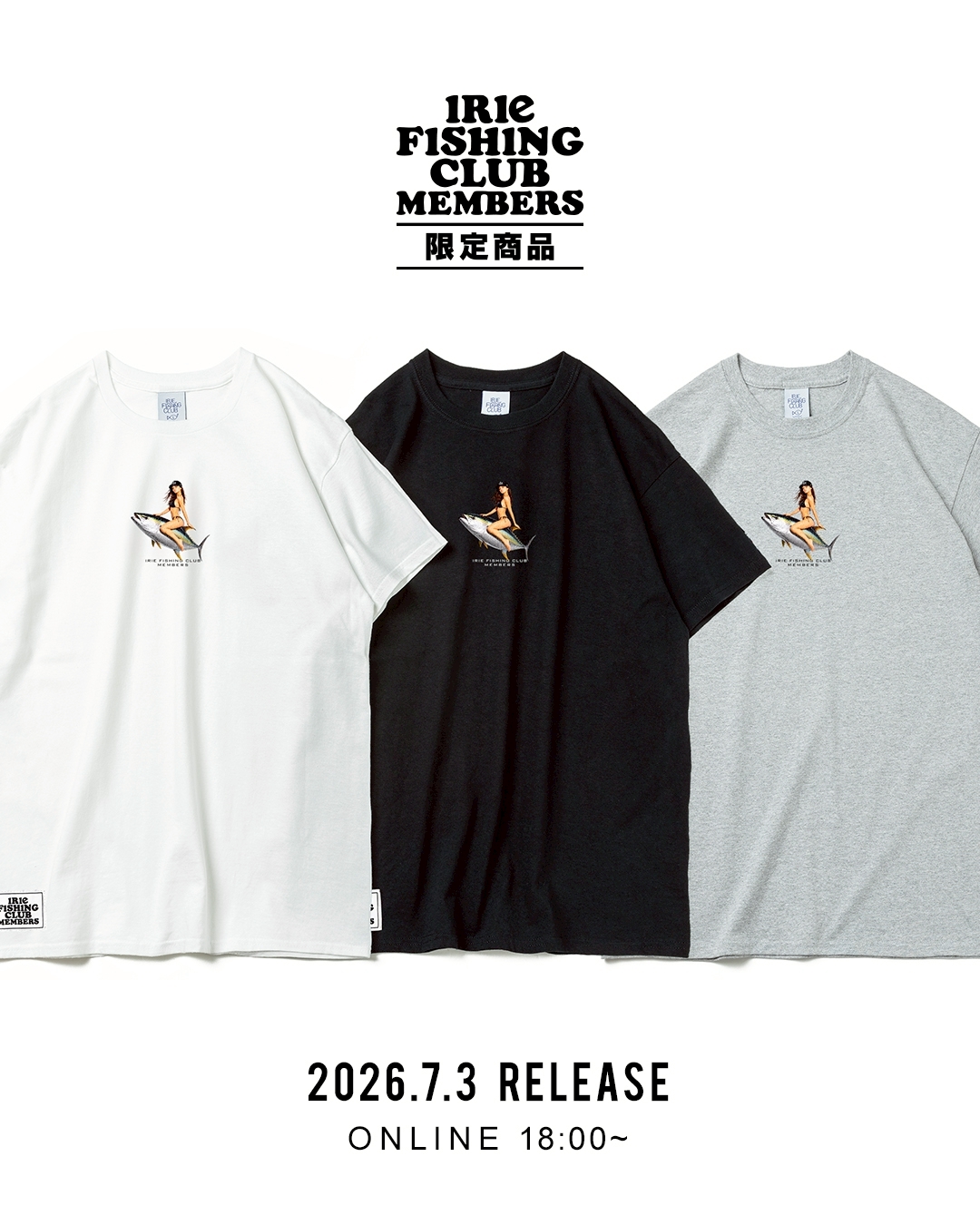【IFCメンバーズ限定販売】-MAGURO GIRL TEE-