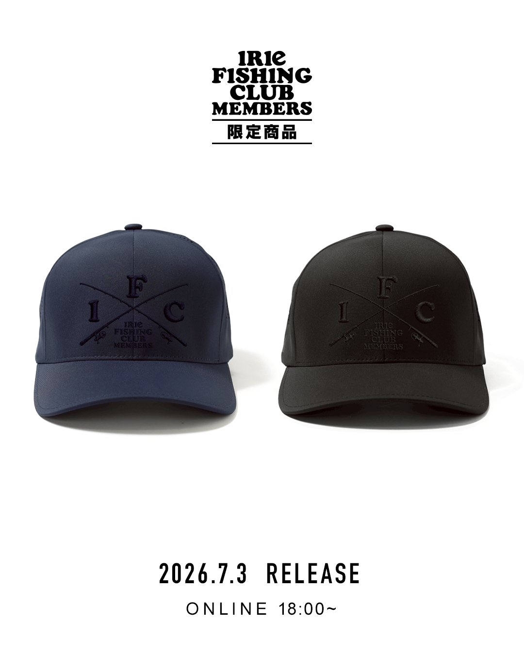 【IFCメンバーズ限定販売】-CROSS ROD FLEXFIT DELTA MESH CAP-