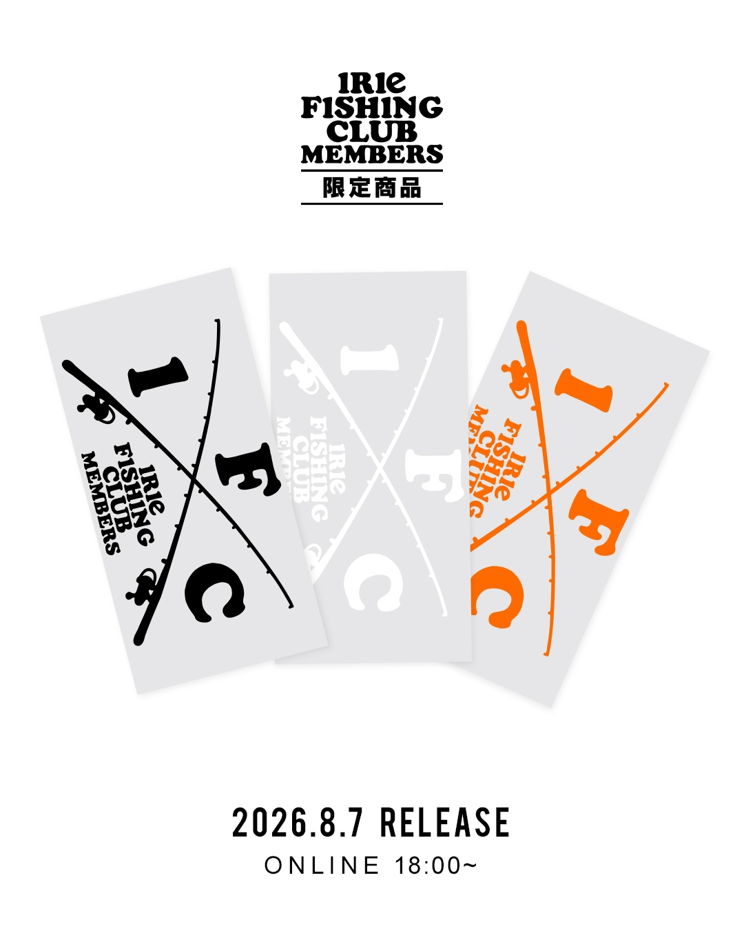 【IFCメンバーズ限定販売】-I.F.C MEMBERS CROSS ROD CUTTING STICKER-