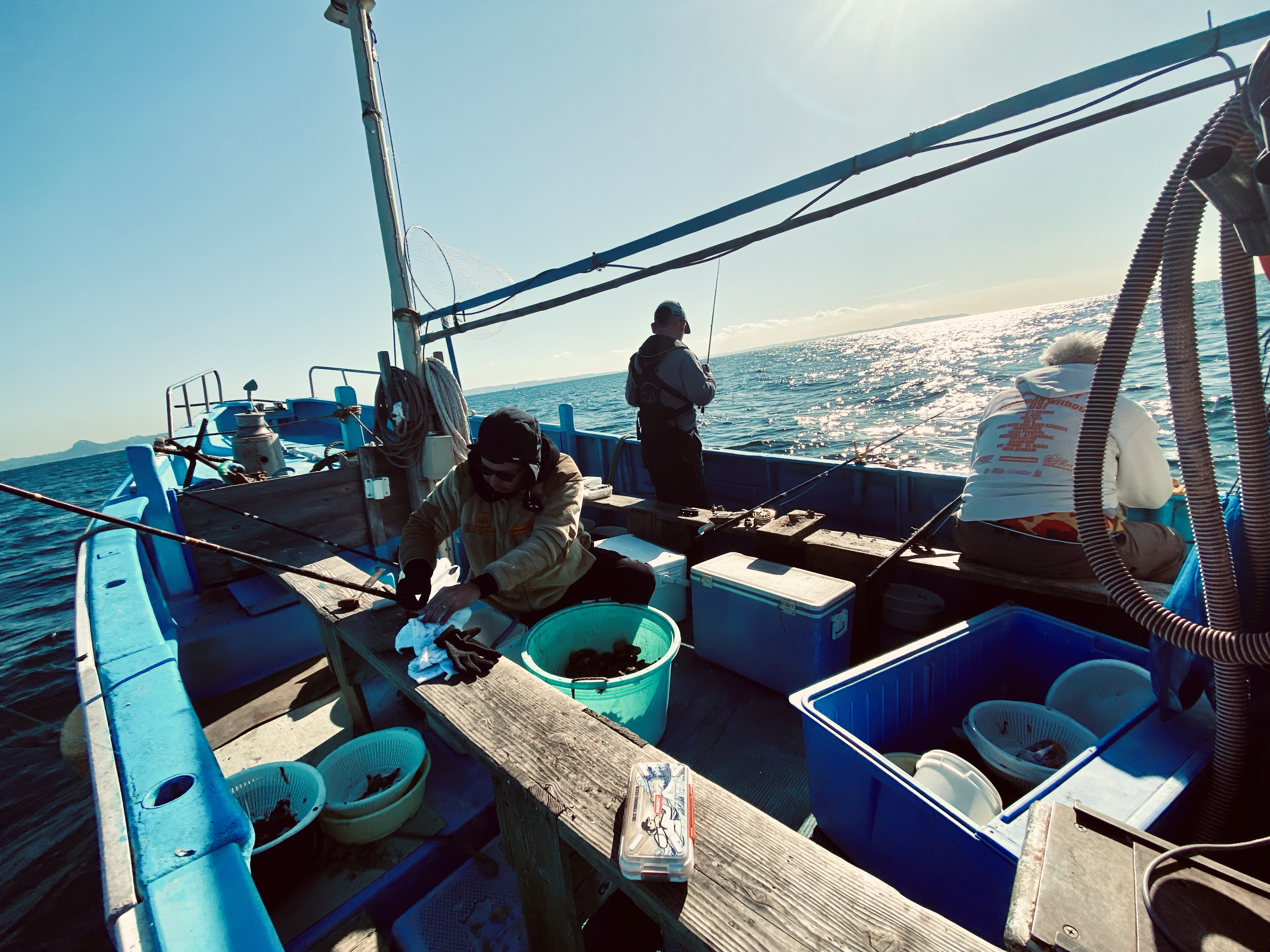 ボート石鯛かかり釣り | IRIE FISHING CLUB