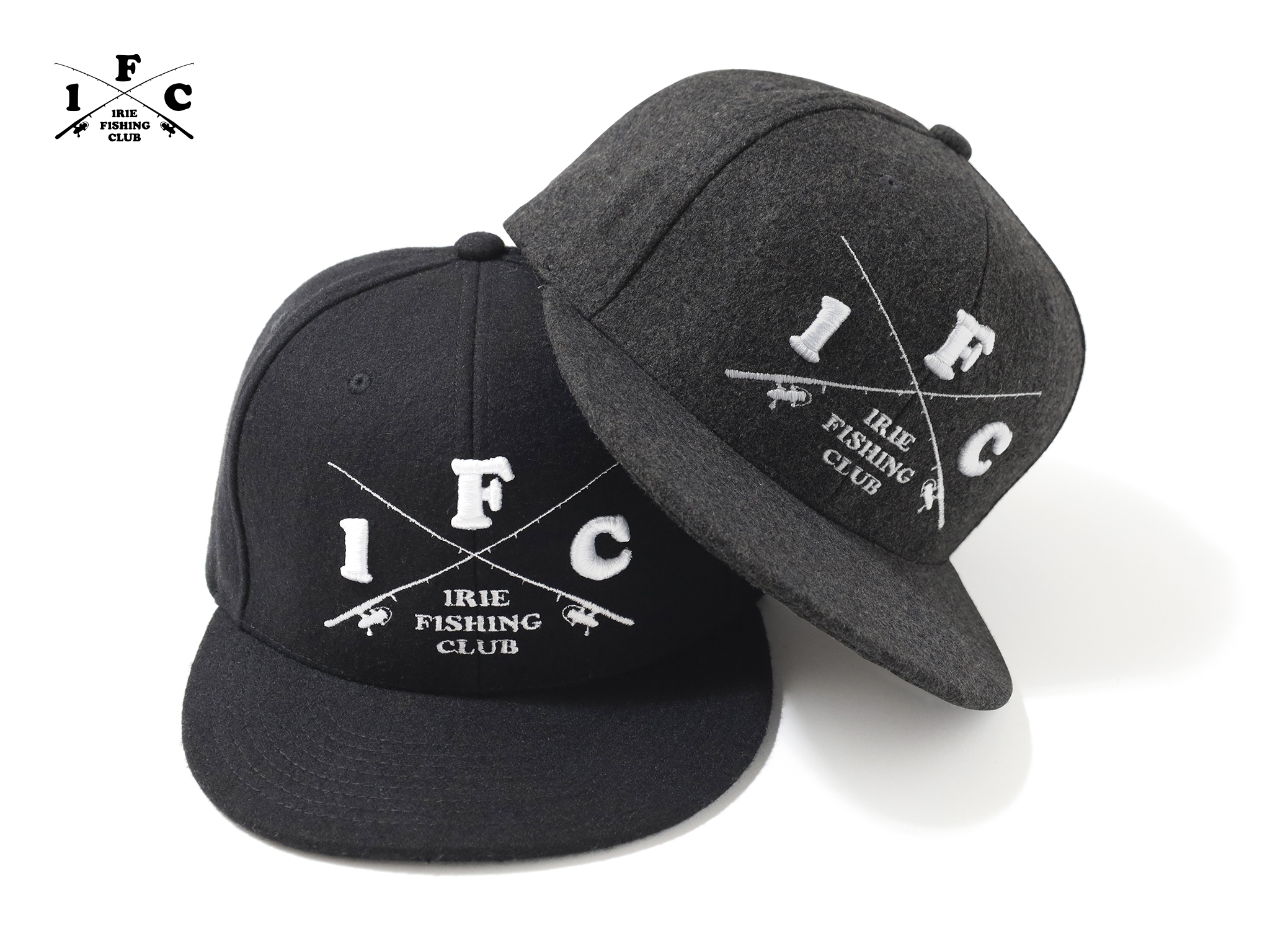 【NEW ITEM】-CROSS ROD MELTON CAP-