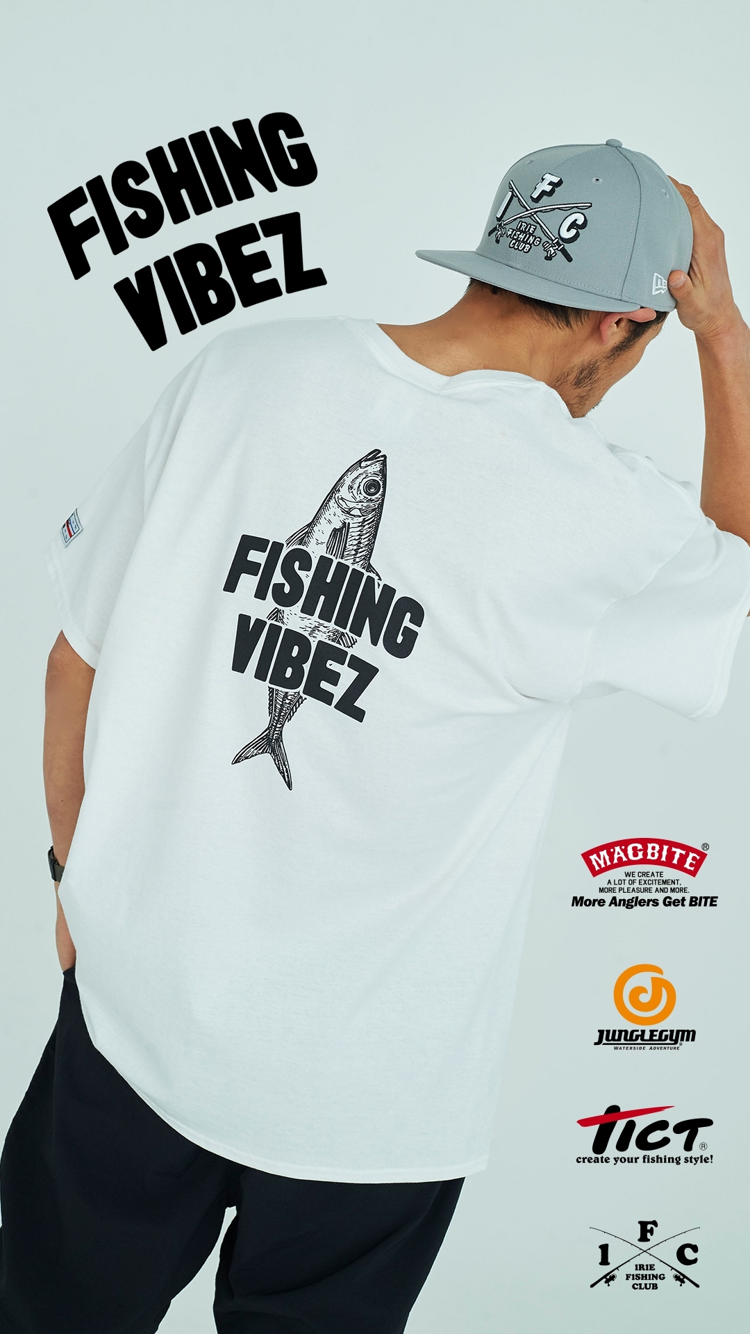 NEW ITEM】-FISHING VIBEZ TEE- | IRIE FISHING CLUB