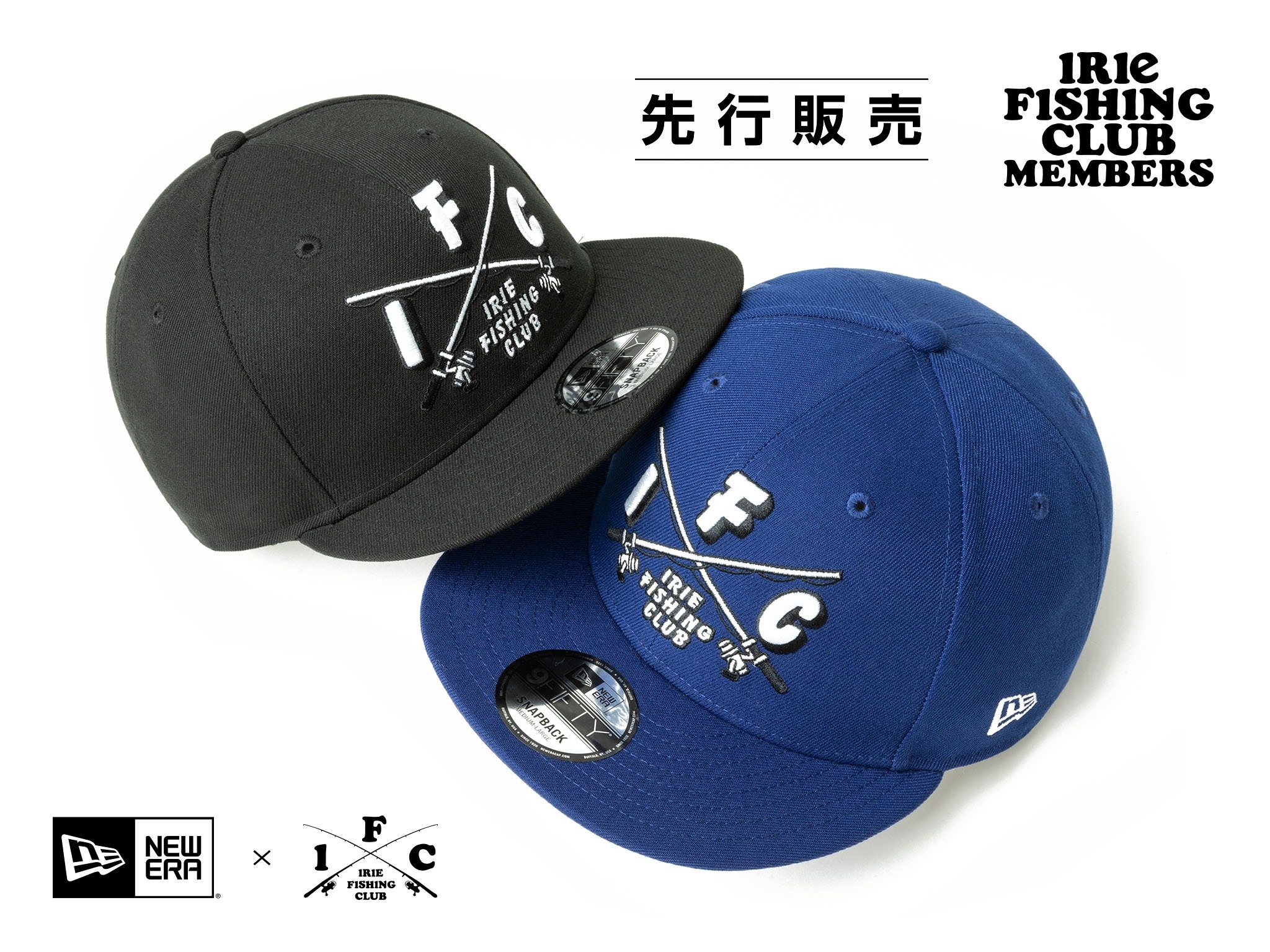 NEW ERA アイリーフィッシングクラブ キフィッシングショー限定キャップ-