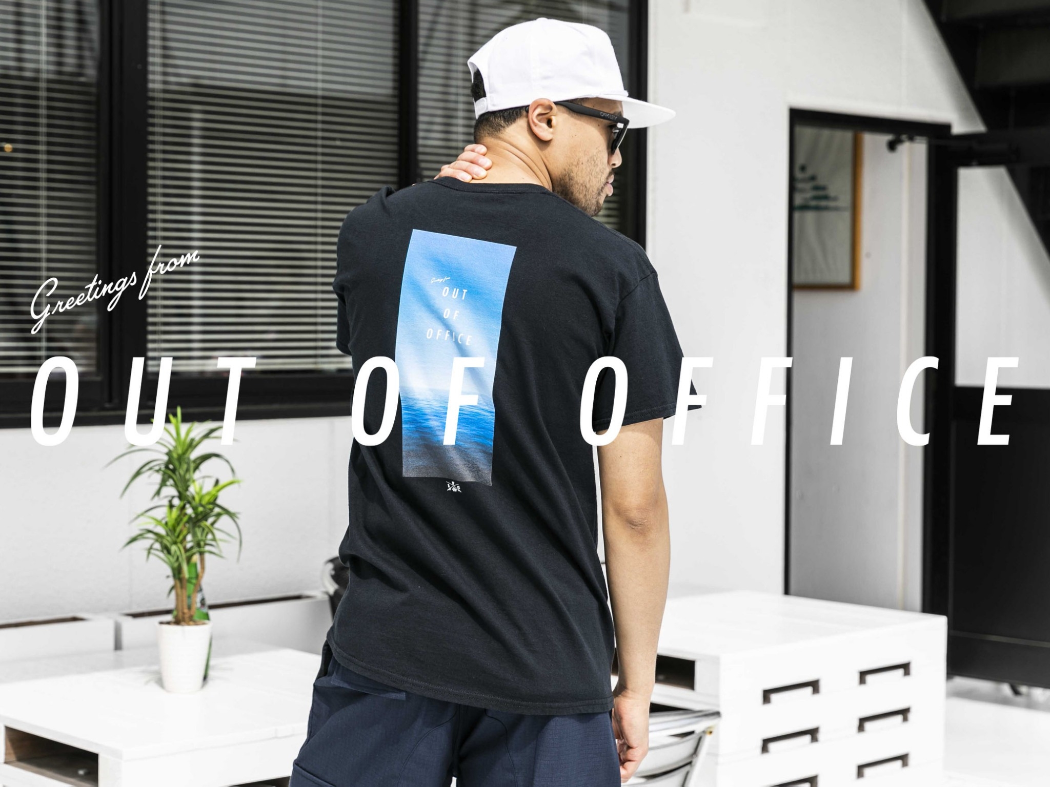 【RESTOCK ITEM】-OUT OF OFFICE TEE-
